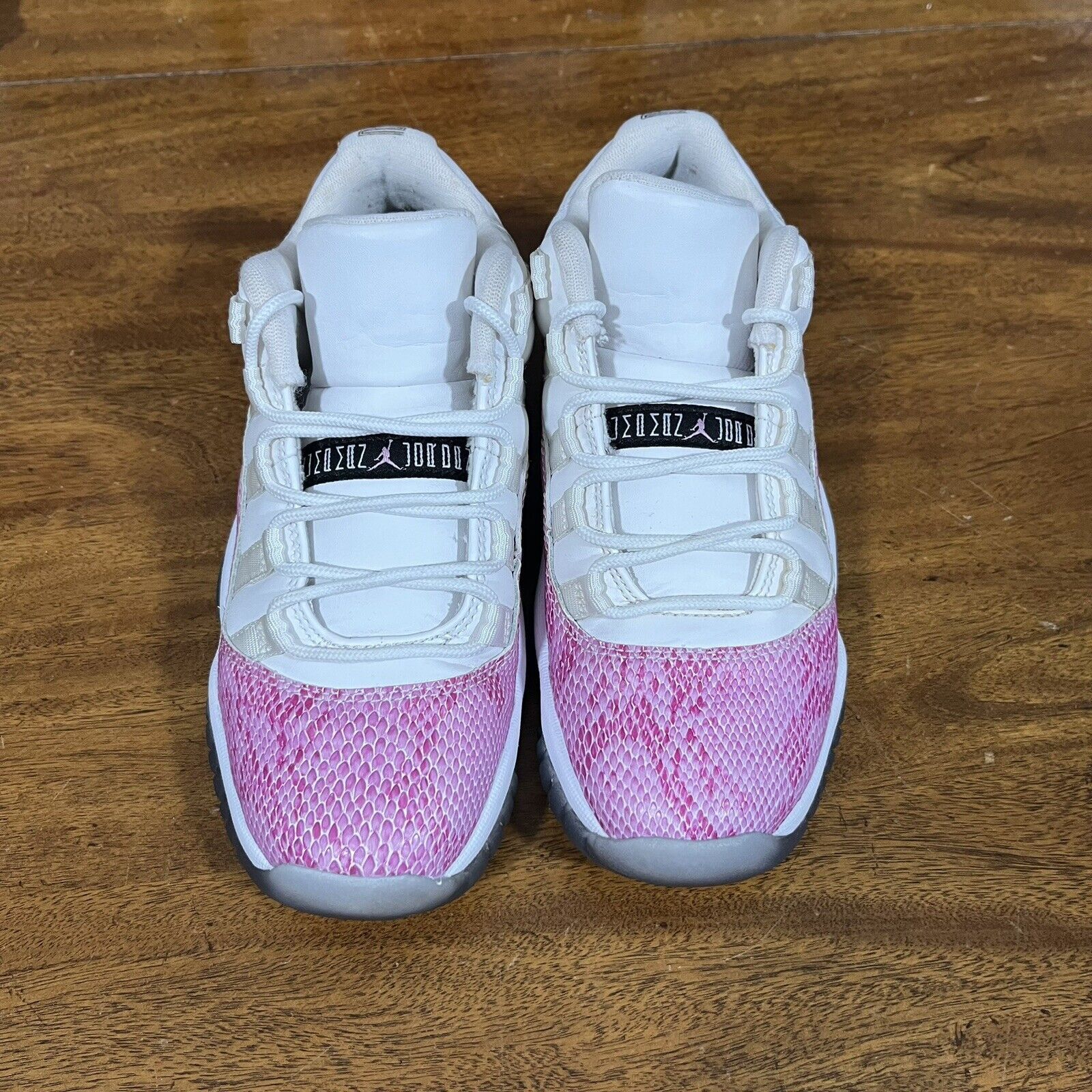 Jordan Brand Size 4.5Y = 6 Women’s - Jordan 11 Snakeskin Pink 2013 ICY❄️ Size US 6 / IT 36 - 4 Thumbnail