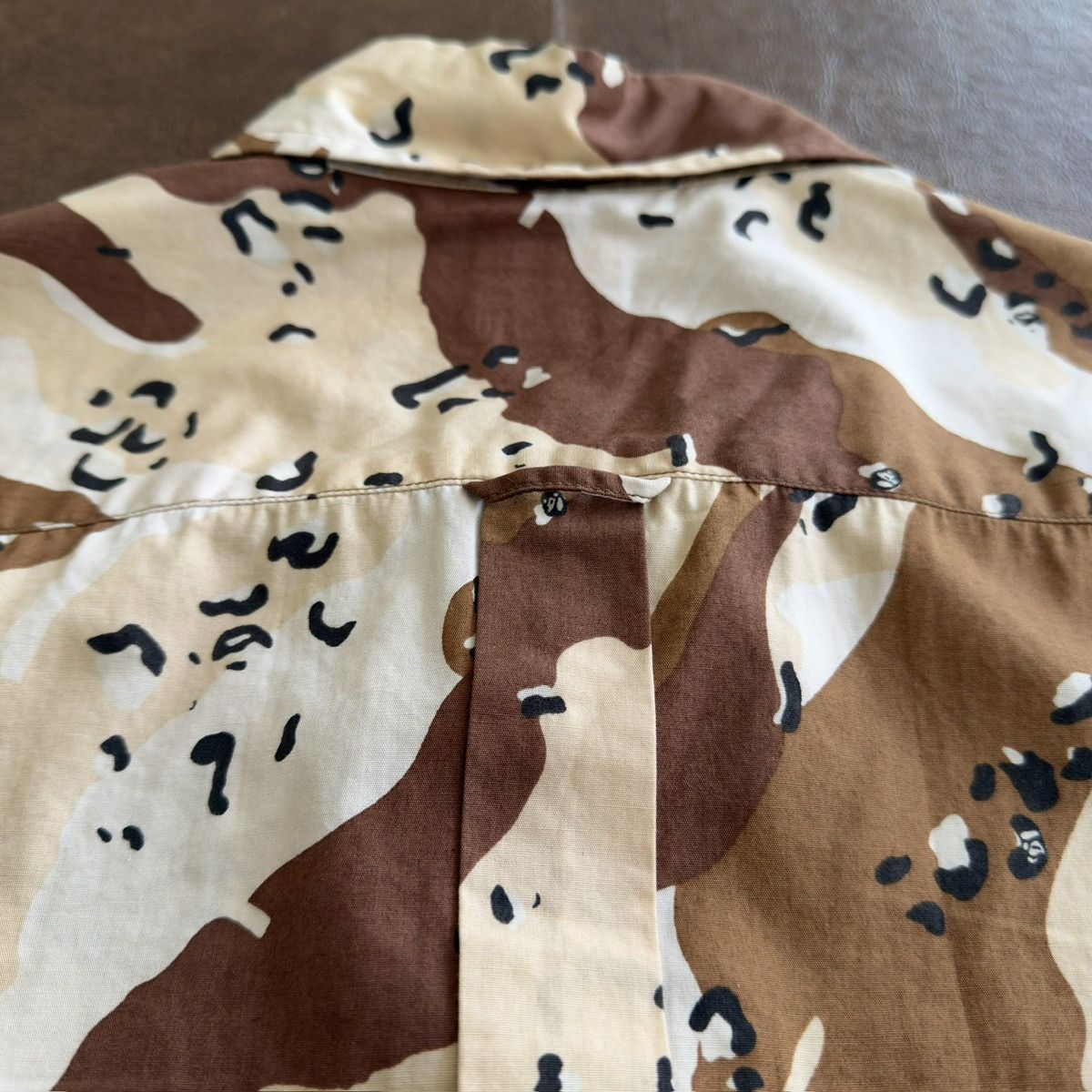 Bape SS2002 Desert Ape Camo Button Up Shirt Size US M / EU 48-50 / 2 - 7 Thumbnail