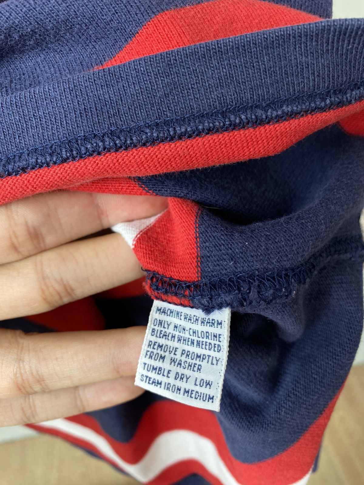 Polo Ralph Lauren Vintage 00’s Polo Ralph Lauren Stripe Rugby Shirt✨ Size US L / EU 52-54 / 3 - 7 Thumbnail