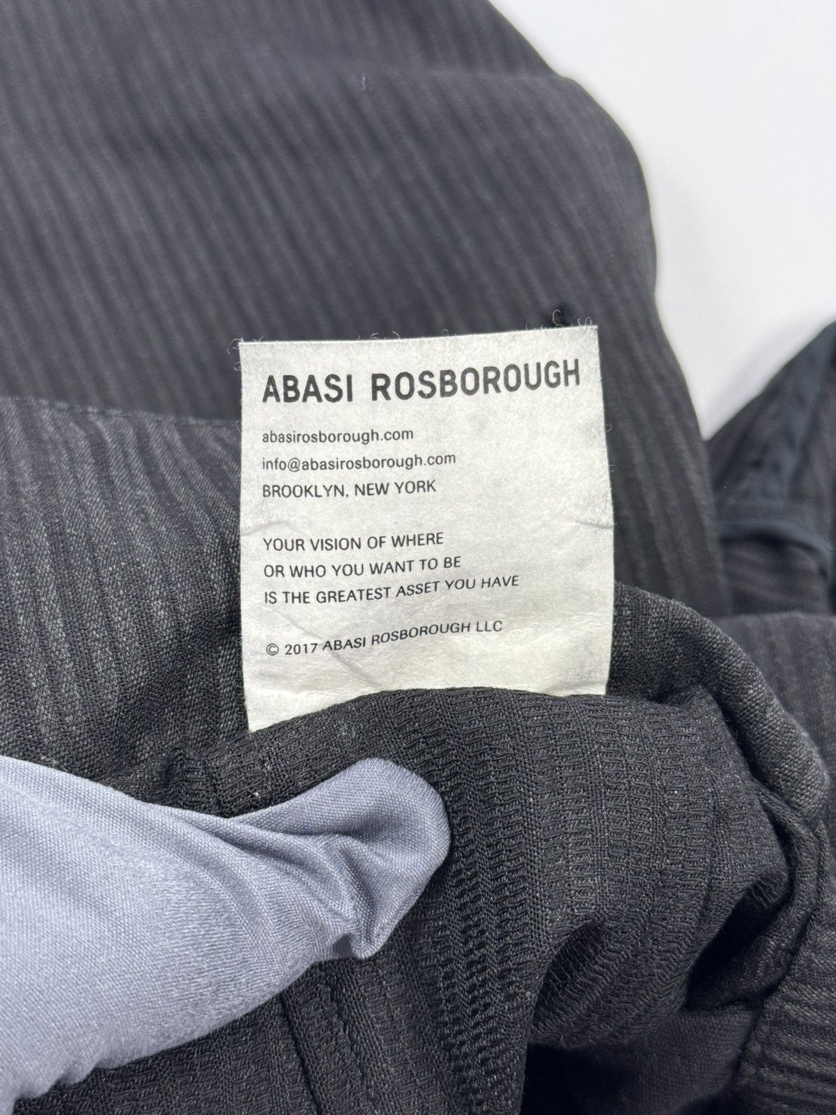 Abasi Rosborough 1 of 25 LIMITED EDITION BLACK STRIPED BAGGY SHORTS Size US 32 / EU 48 - 5 Thumbnail