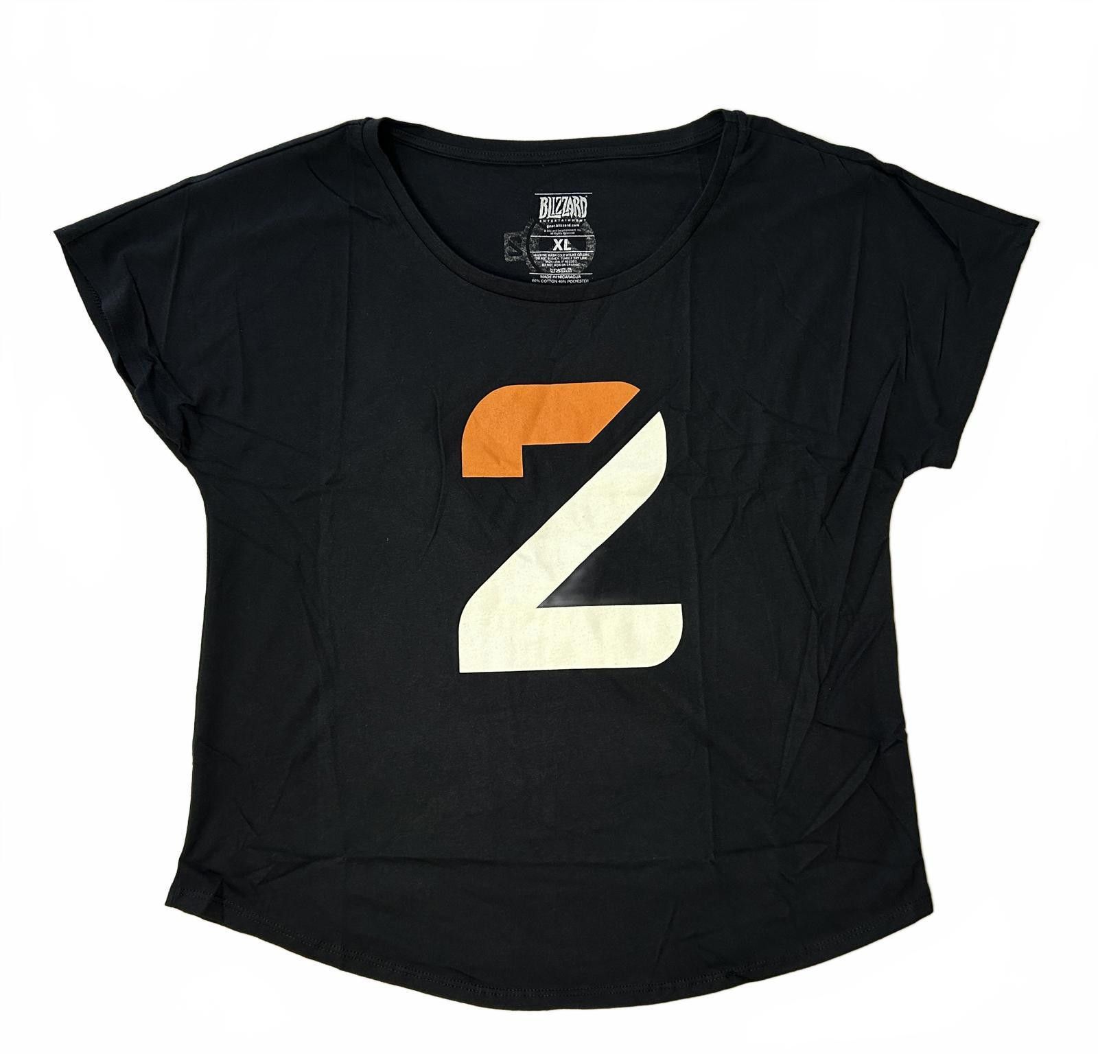 Other Blizzard Overwatch 2 Black Graphic T-Shirt Womens XL NWOT Size XL / US 12-14 / IT 48-50 - 1 Thumbnail