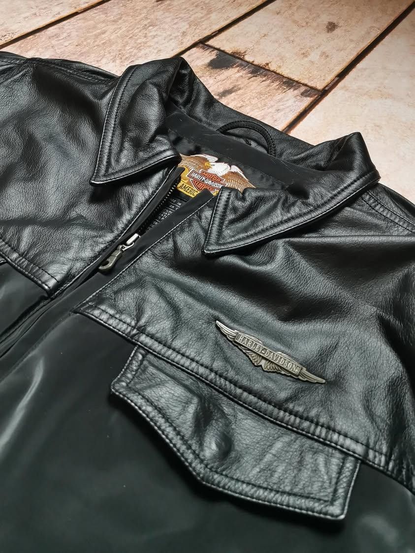 Harley Davidson Harley Davidson jacket rare moto Size US M / EU 48-50 / 2 - 15 Thumbnail