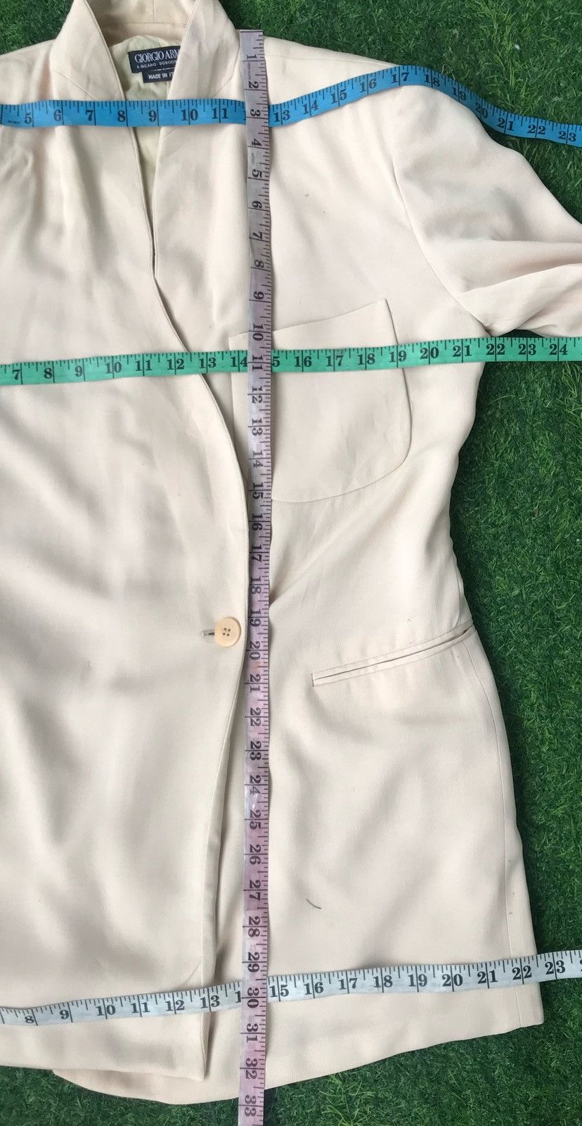 Giorgio Armani × Vintage Vintage GIORGIO ARMANI Jacket Size 3XL / US 20-22 - 14 Thumbnail
