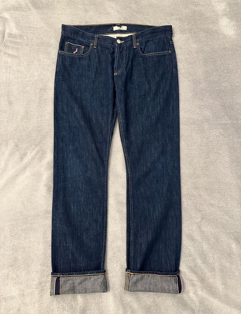 Japanese Brand Y2K Straight fit selvedge jeans low rise Size 27" / US 4 / IT 40 - 3 Thumbnail