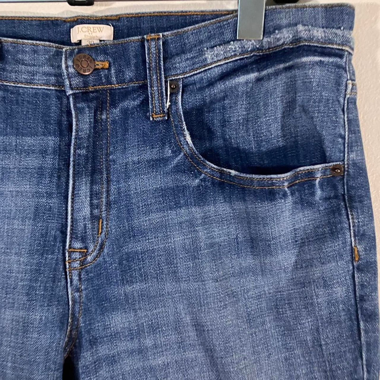 J.Crew J. Crew Jeans Medium Wash Slim Fit Stretch Denim Size US 30 / EU 46 - 2 Thumbnail
