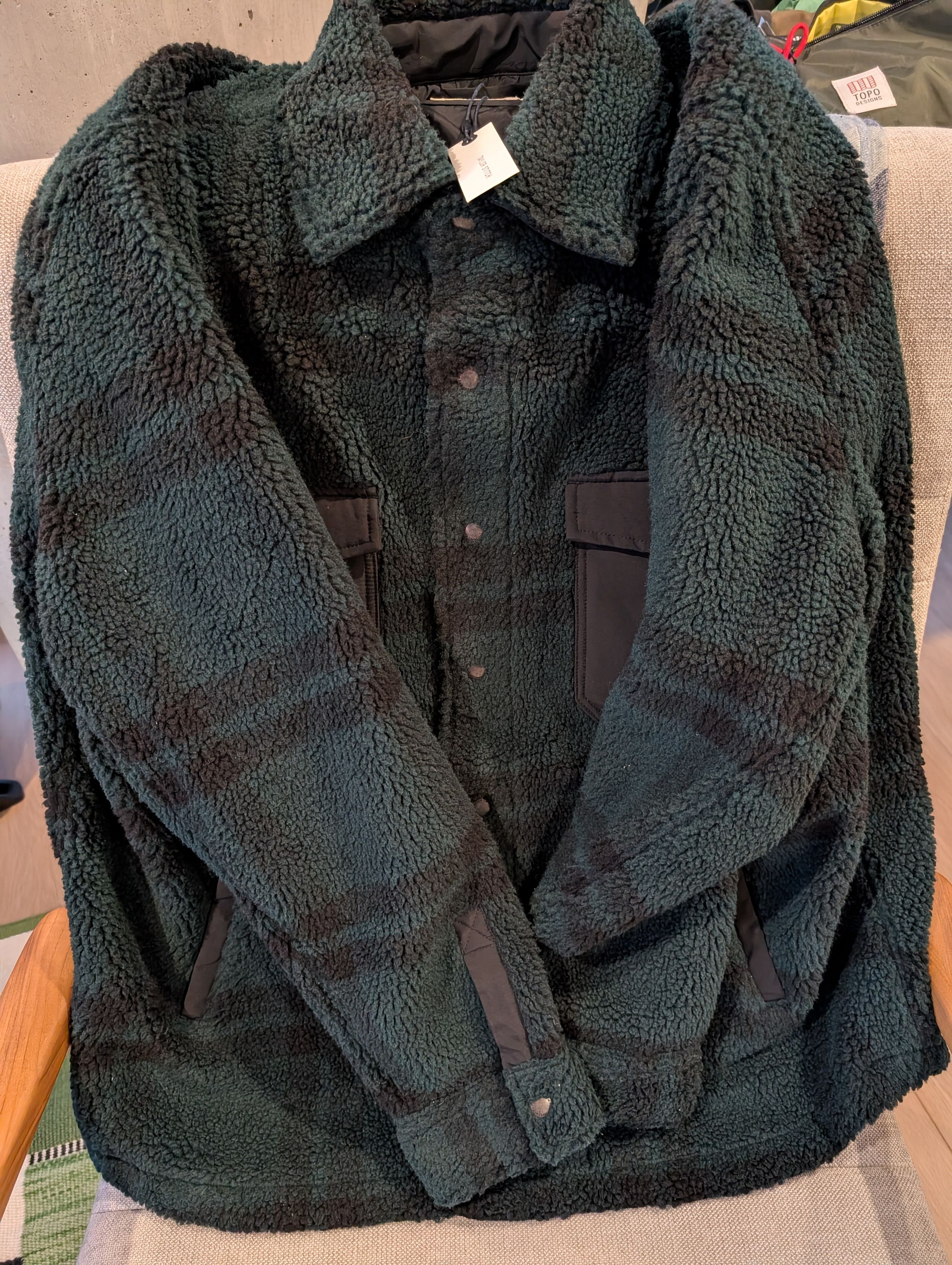 Taylor Stitch Timberline Jacket in Dark Spruce Plaid. New, with tags Size US XL / EU 56 / 4 - 2 Thumbnail
