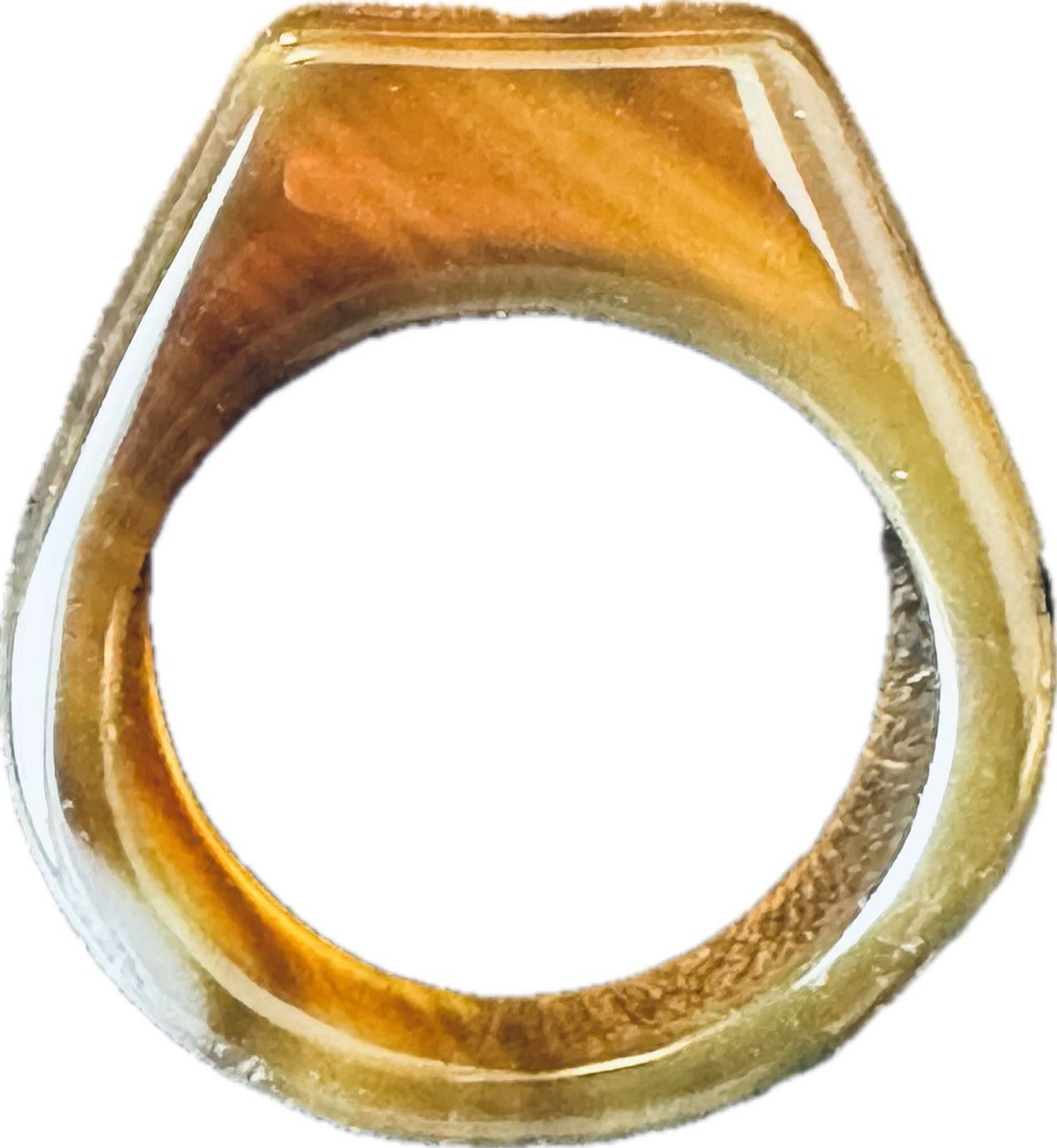 Luke Vicious × Vintage Mother Earth Glass Ring Size ONE SIZE - 2 Thumbnail