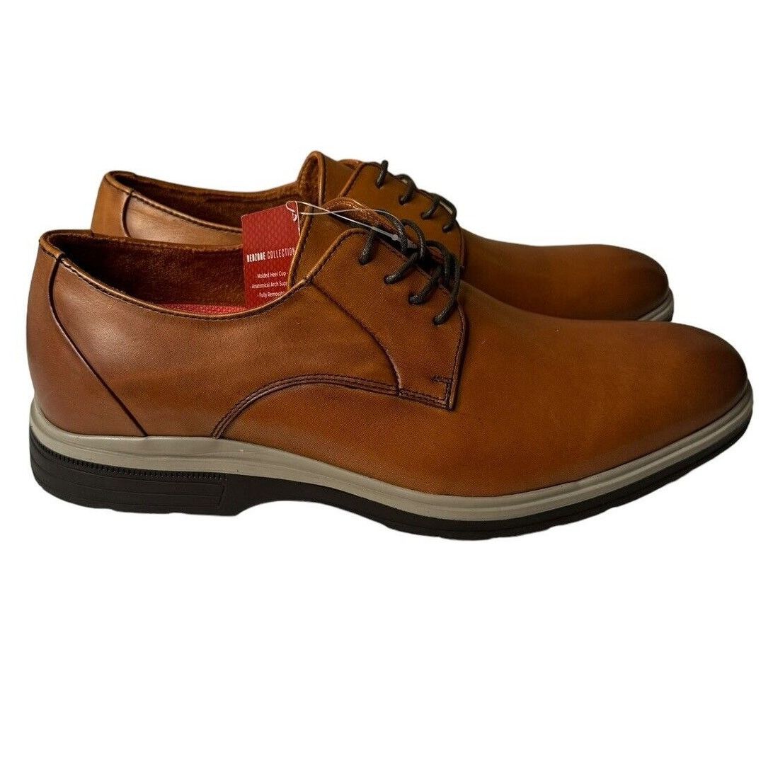 Stacy Adams Stacy Adams NEW Tayson Lace-Up Oxford Size 9M Sienna Smooth Size US 9 / EU 42 - 5 Thumbnail