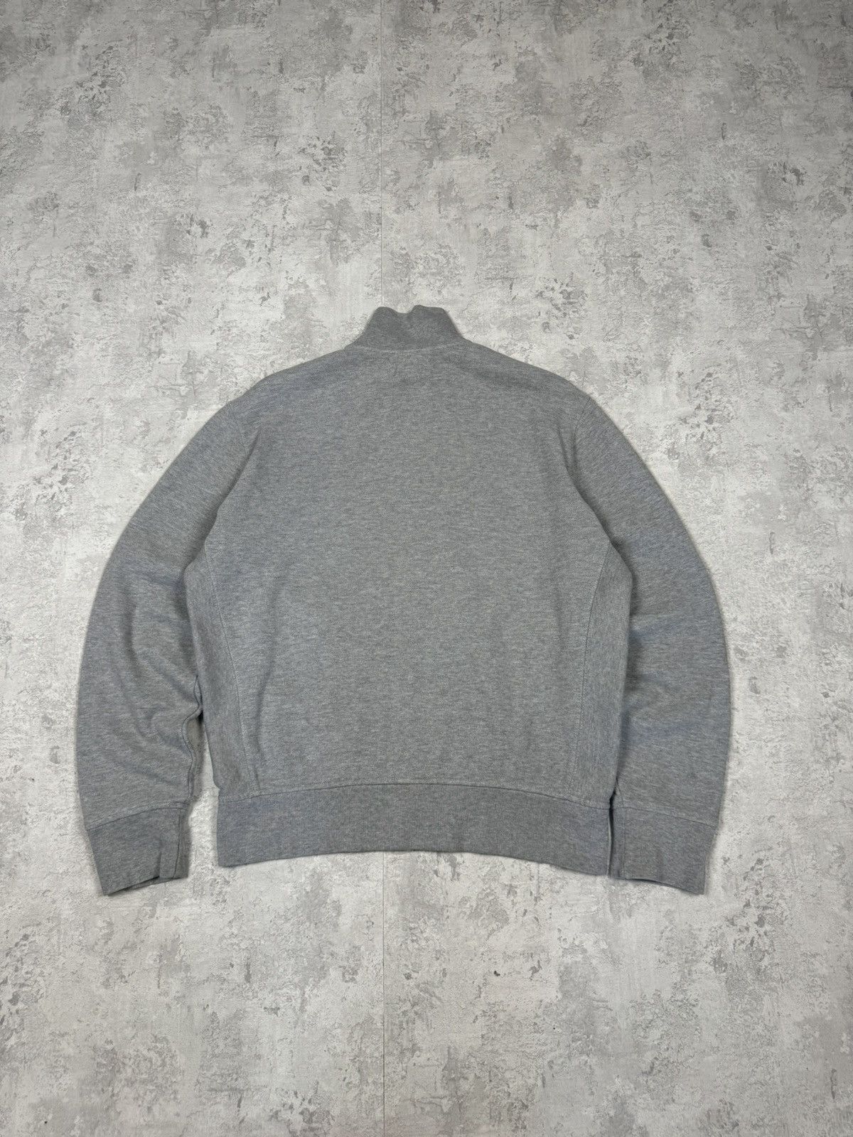 Polo Ralph Lauren Vintage Polo Ralph Lauren Y2K Gray Zip Sweatshirt Size L Size US L / EU 52-54 / 3 - 7 Thumbnail