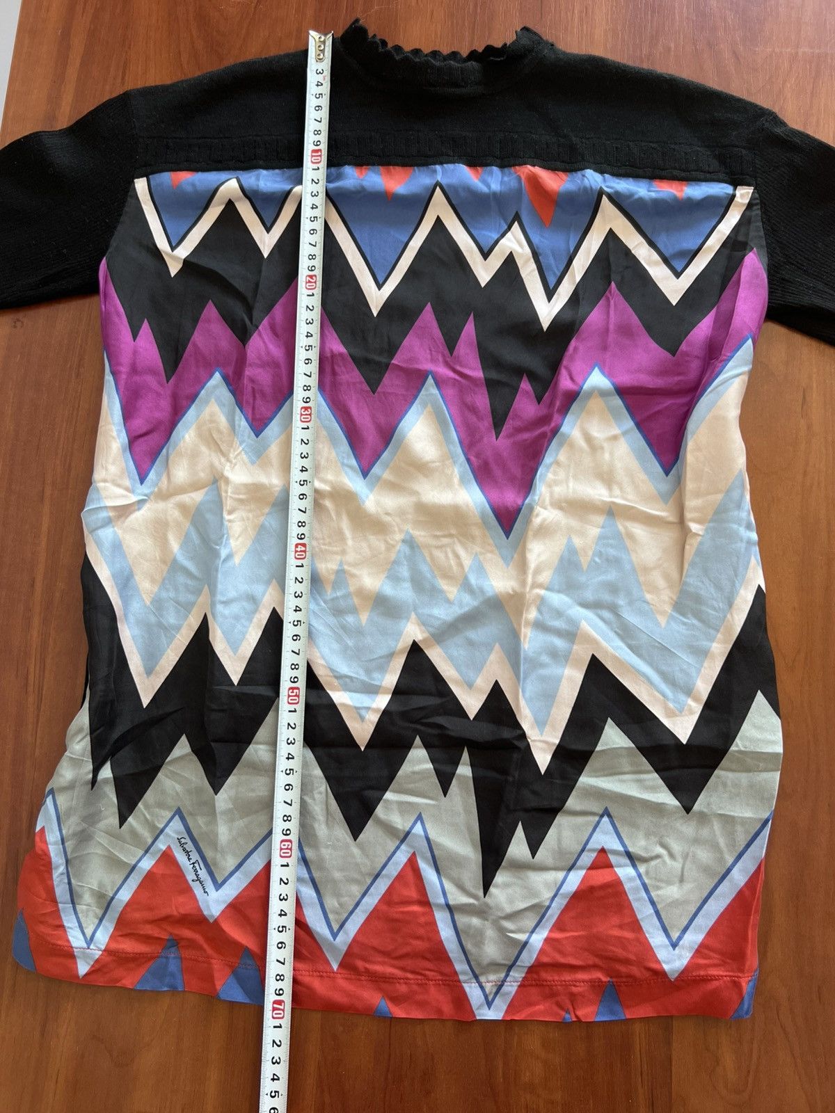 Salvatore Ferragamo Salvatore Ferragamo Mosaic Design On Silk Women’s Size M Size M / US 6-8 / IT 42-44 - 16 Thumbnail