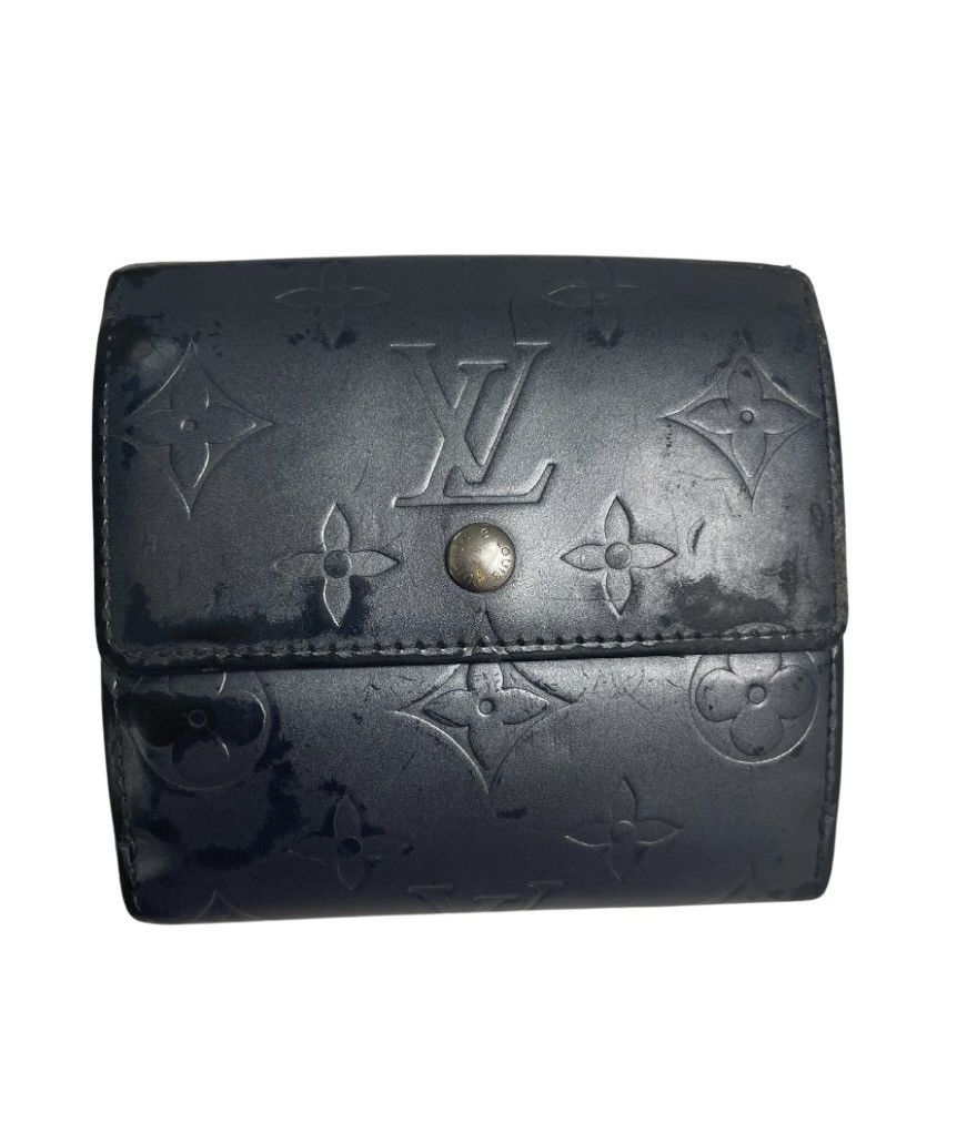 Louis Vuitton Louis Vuitton Black Matte Vernis Monogram Wallet Size ONE SIZE - 1 Thumbnail