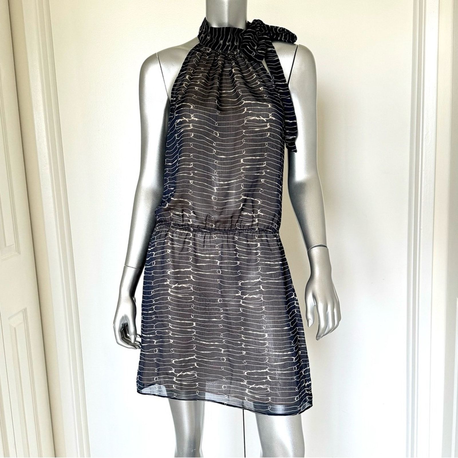 Lumieres LUMIERE Blue Dress, Size S-M Size S / US 4 / IT 40 - 1 Thumbnail