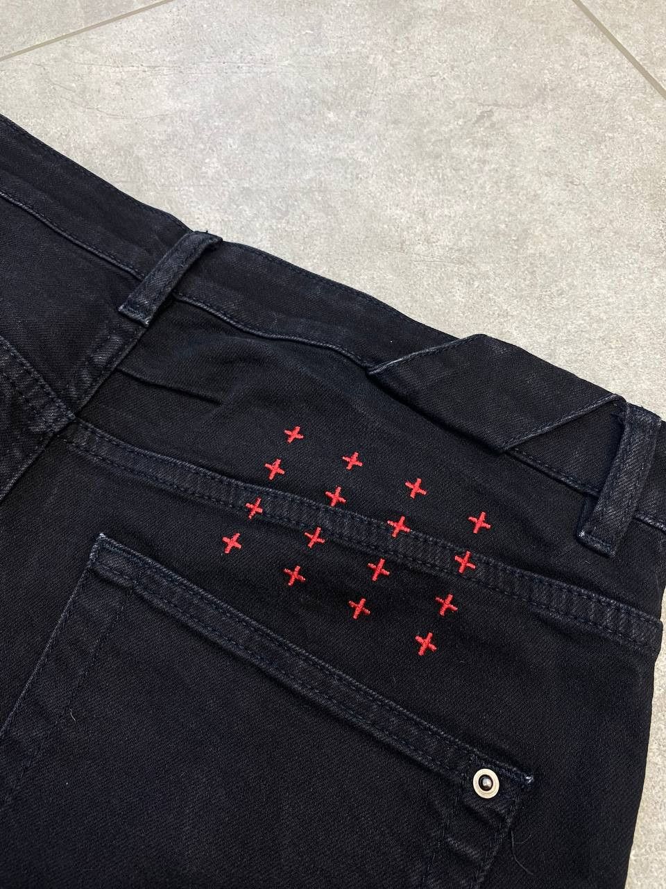 Ksubi KSUBI KM-72 Slim Denim Logo Pants Size US 32 / EU 48 - 13 Thumbnail