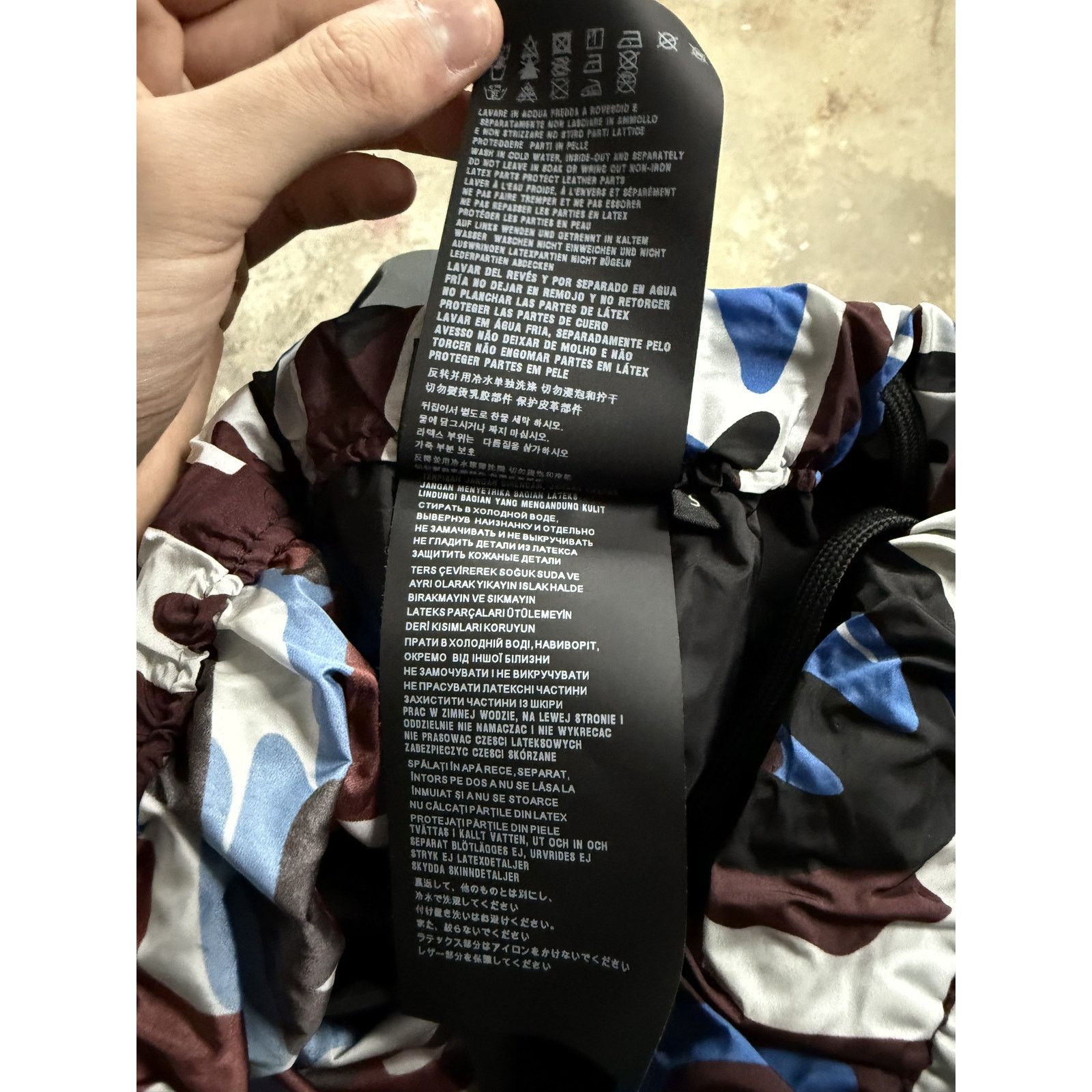 Prada Prada Camo Blue Track Pants Used Small Size US 28 / EU 44 - 10 Thumbnail