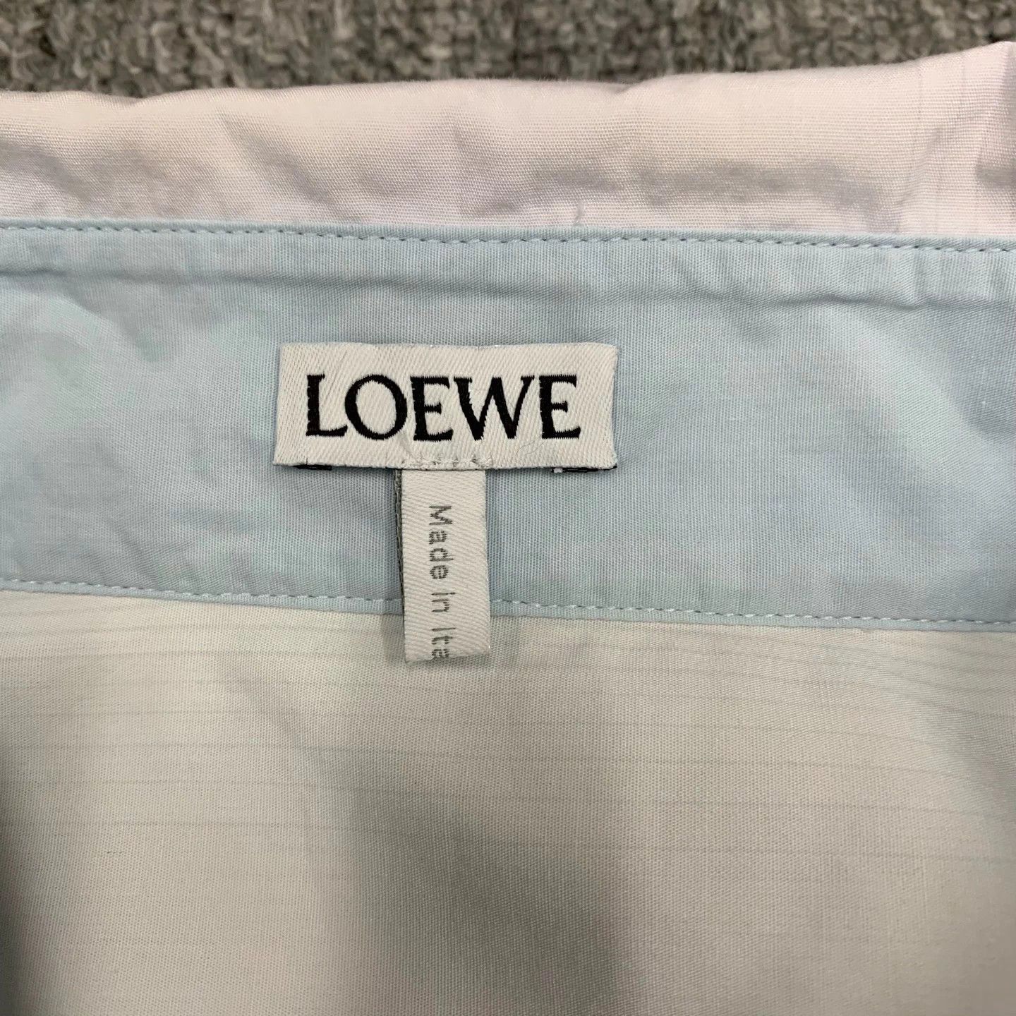 Loewe Loewe stripe pocket embroidery shirt 40 95 new Size S / US 4 / IT 40 - 4 Thumbnail
