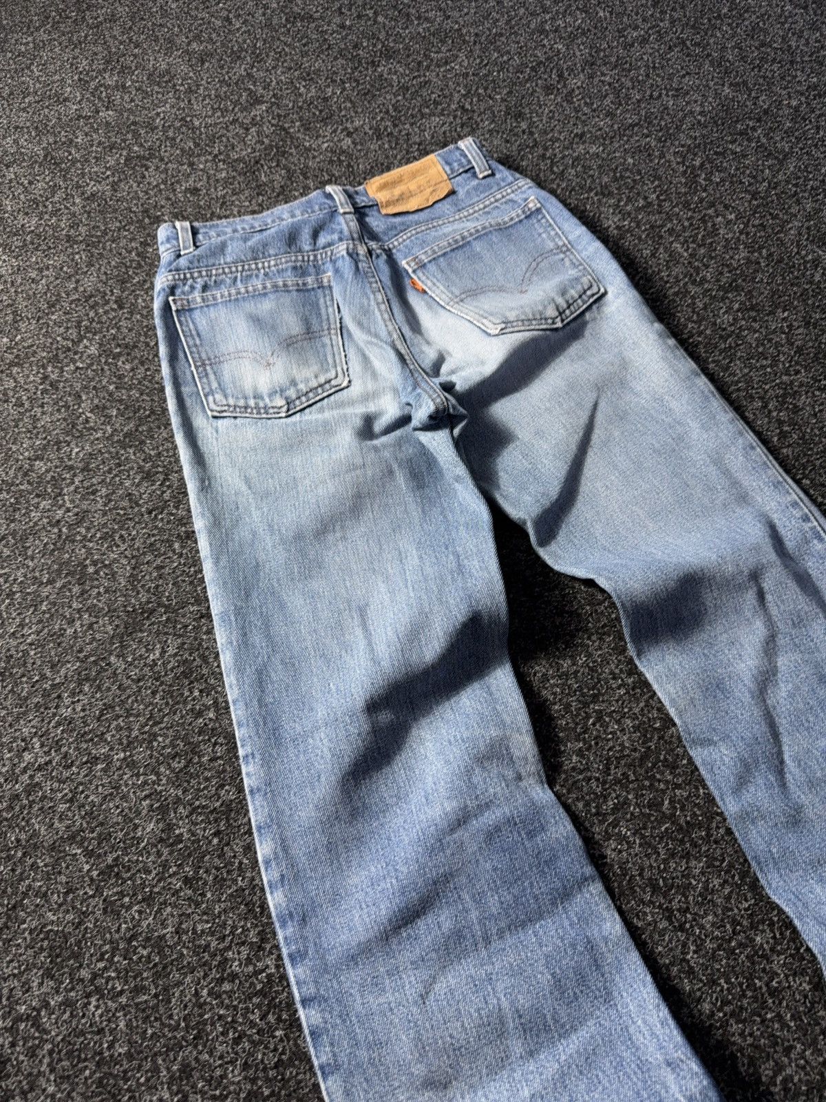Levi's × Levi's Vintage Clothing × Vintage Ultra Rare Levi’s 501 Orange Tab Vintage 80s-90s Grail Denim Size US 31 - 14 Thumbnail