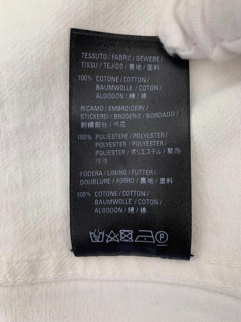 Balenciaga Balenciaga Back Letter Logo Stone Washed Denim Jacket Size US S / EU 44-46 / 1 - 8 Thumbnail