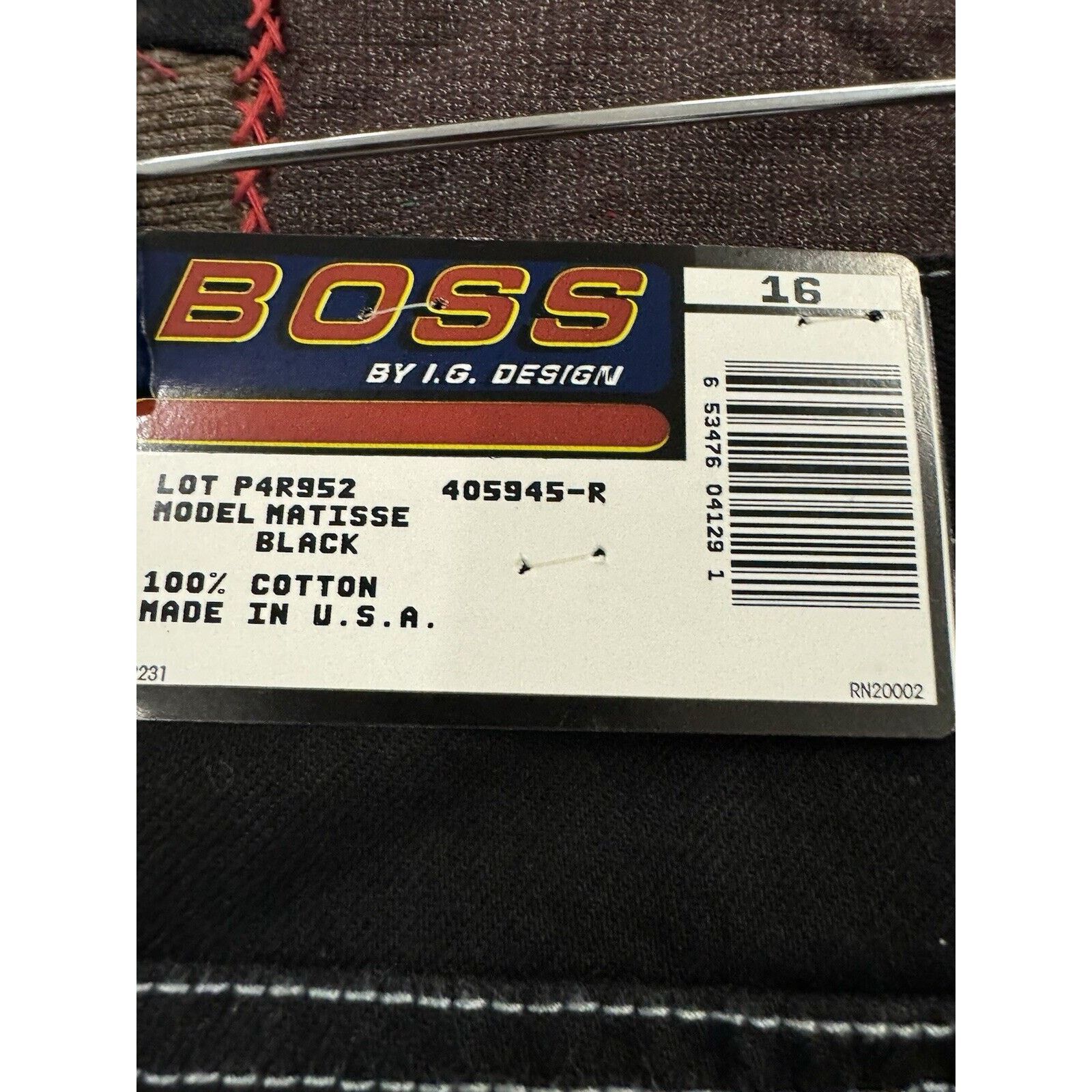 JNCO Deadstock 90s Baggy Skater Boss Jeans Men’s Size W28 X L30 Size US 28 / EU 44 - 4 Thumbnail