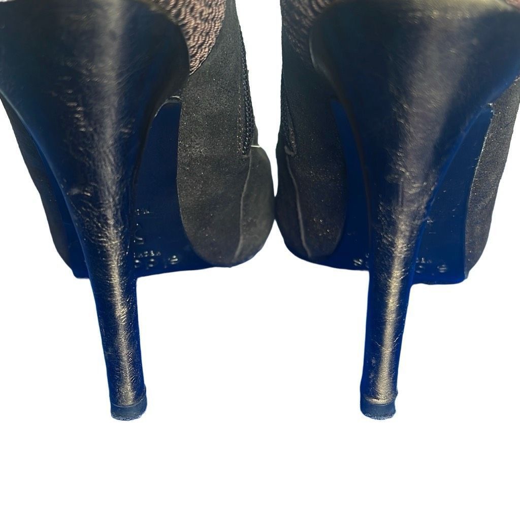Other El Dantes Metallic Suede stiletto Boots Booties 6.5 Platforms Size US 6.5 / IT 36.5 - 9 Thumbnail