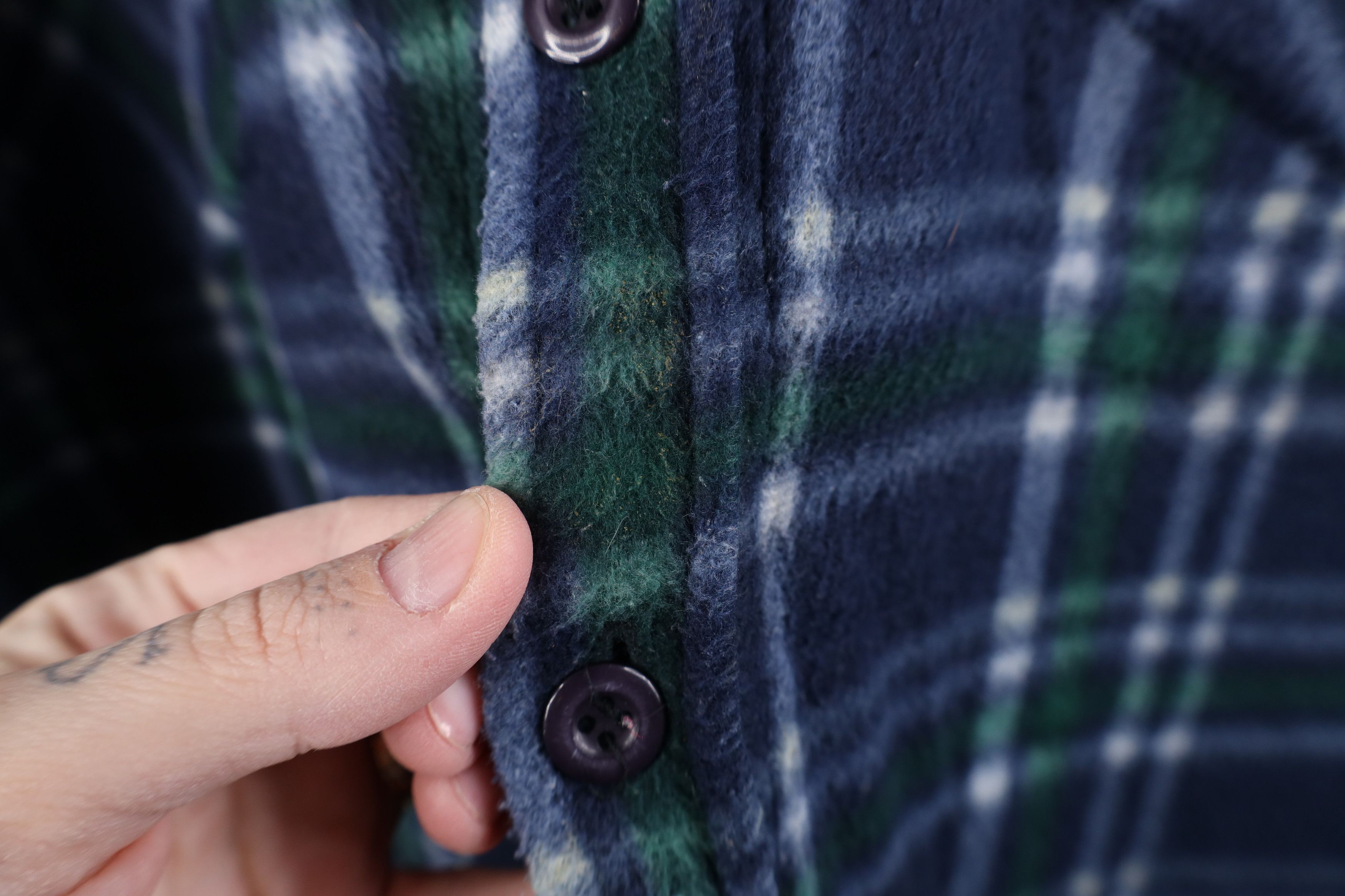 Vintage Vintage 90s Y2K Streetwear Button Shirt Jacket Jac Shirt Size US XL / EU 56 / 4 - 4 Thumbnail
