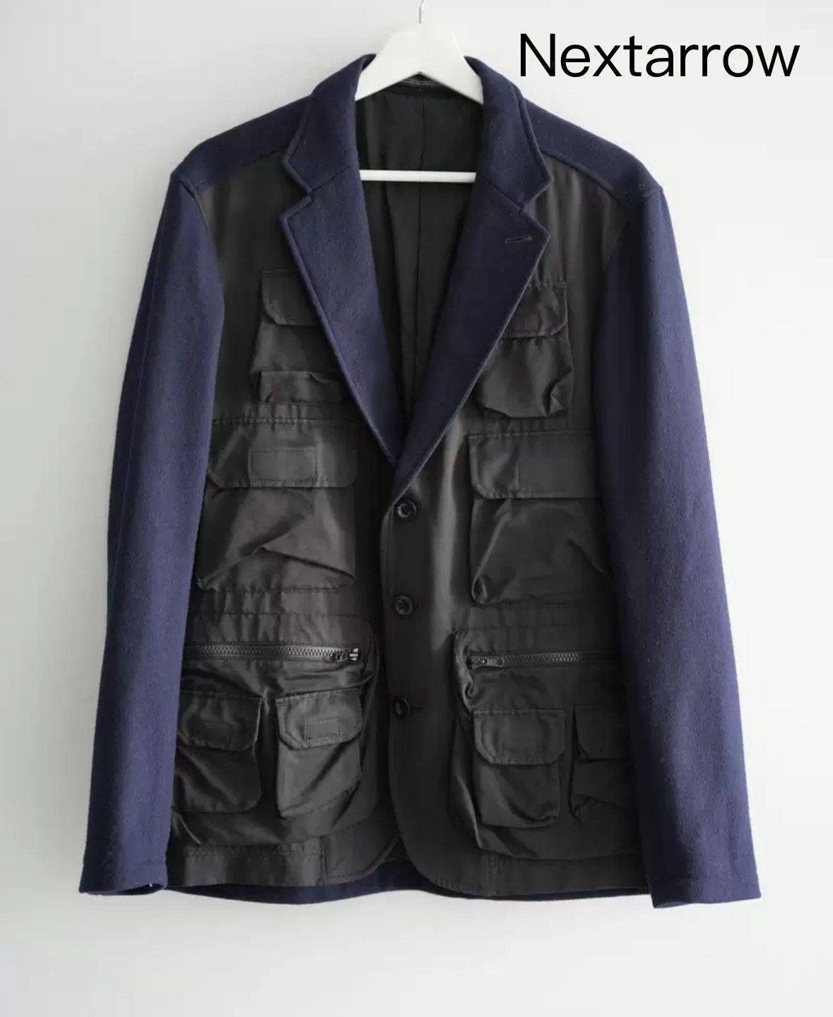 Yohji Yamamoto Yohji Yamamoto 12aw Multi Pocket Functional Suit Size US M / EU 48-50 / 2 - 1 Thumbnail