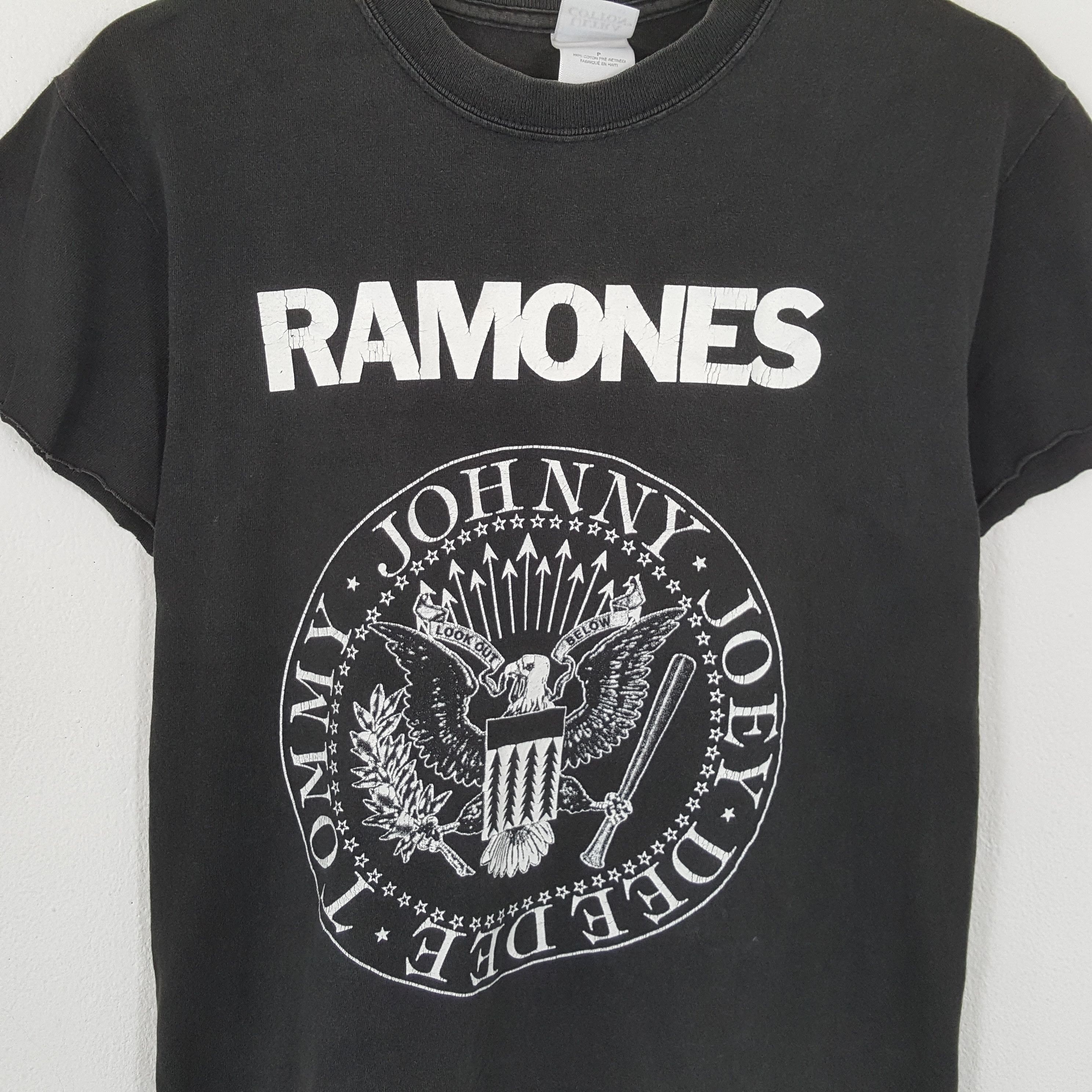 Band Tees × Vintage Vintage RAMONES American Rock Band Tour T-Shirts Size US S / EU 44-46 / 1 - 2 Thumbnail