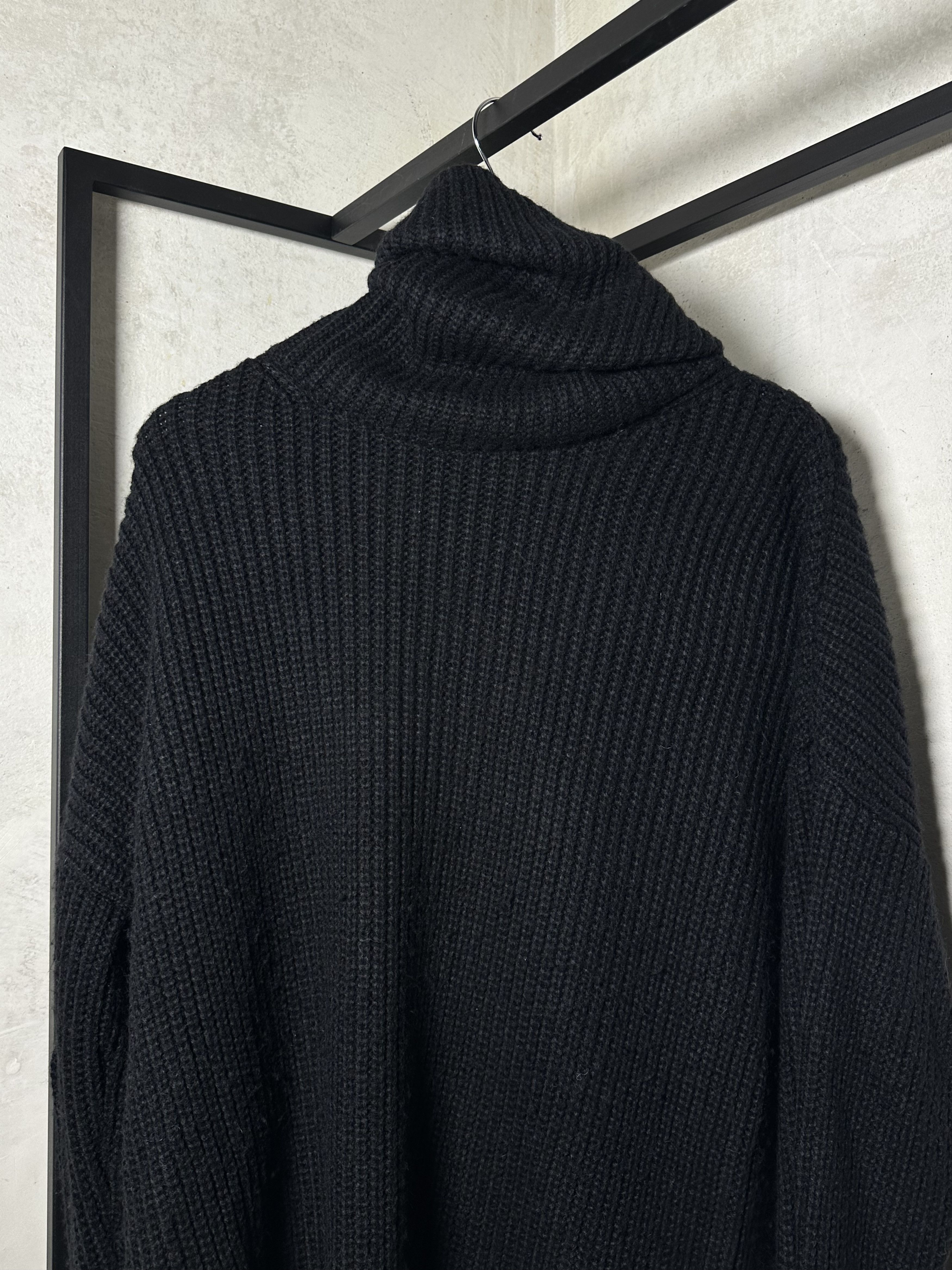 Handmade Custom Ordered Wool Turtleneck Sweater Size US XL / EU 56 / 4 - 4 Thumbnail