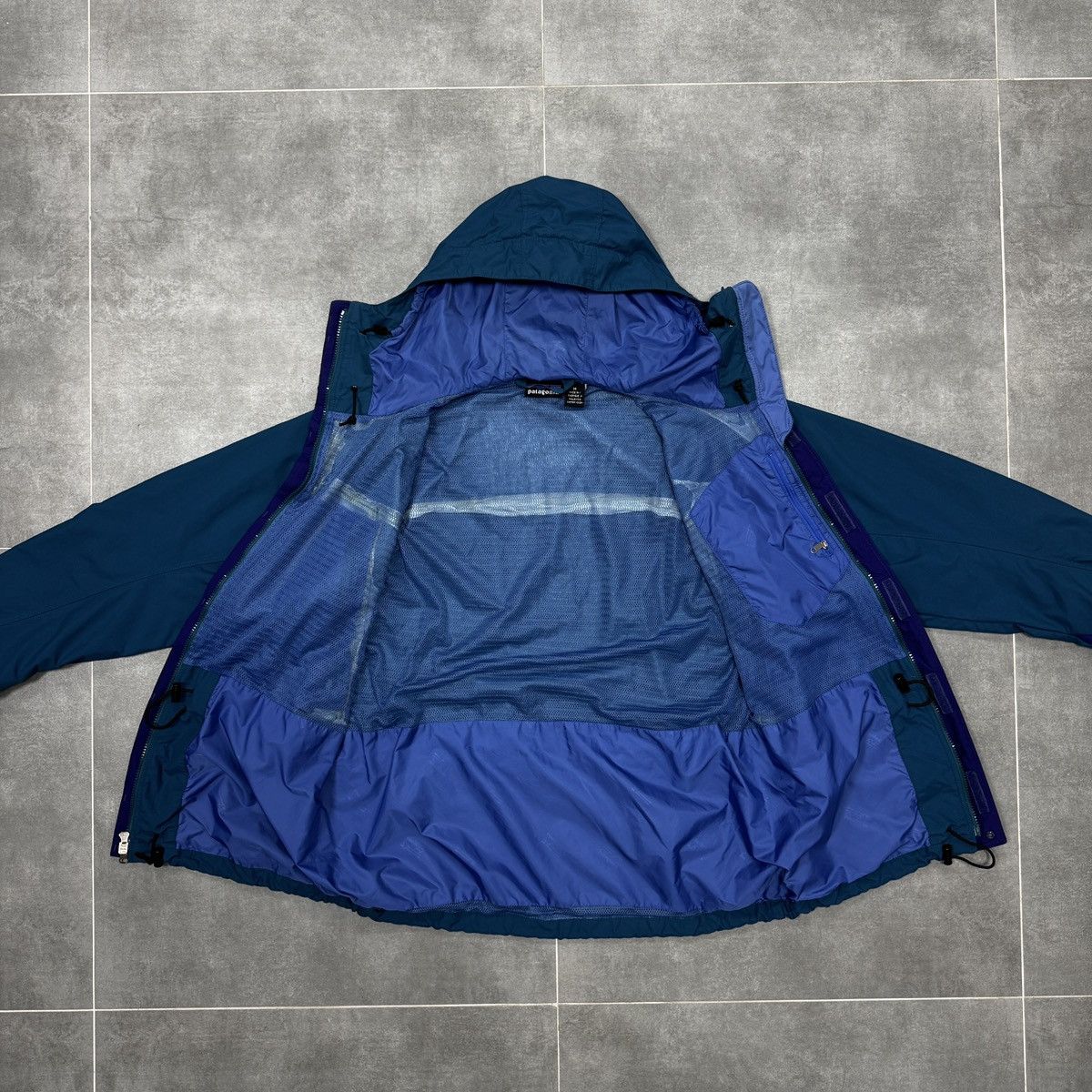 Patagonia Vintage Patagonia Nylon Storm Coat Jacket 90s Blue Size M Size US M / EU 48-50 / 2 - 15 Thumbnail