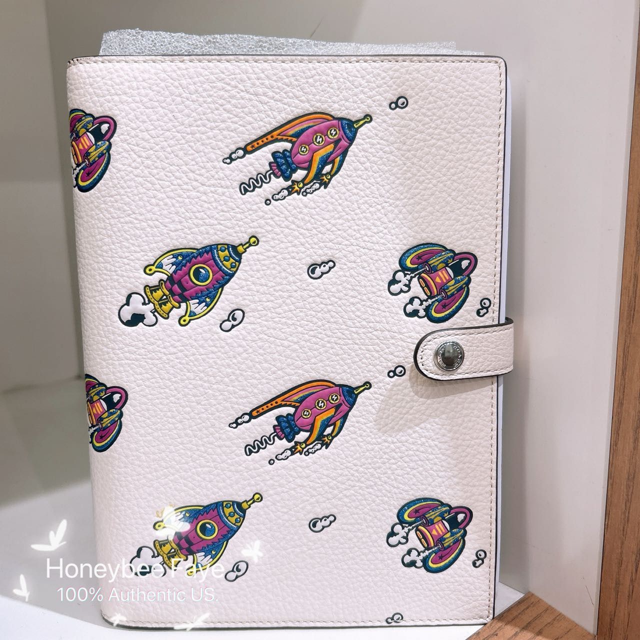 Coach Notebook With Rocket Print CW546 Size ONE SIZE - 1 Thumbnail