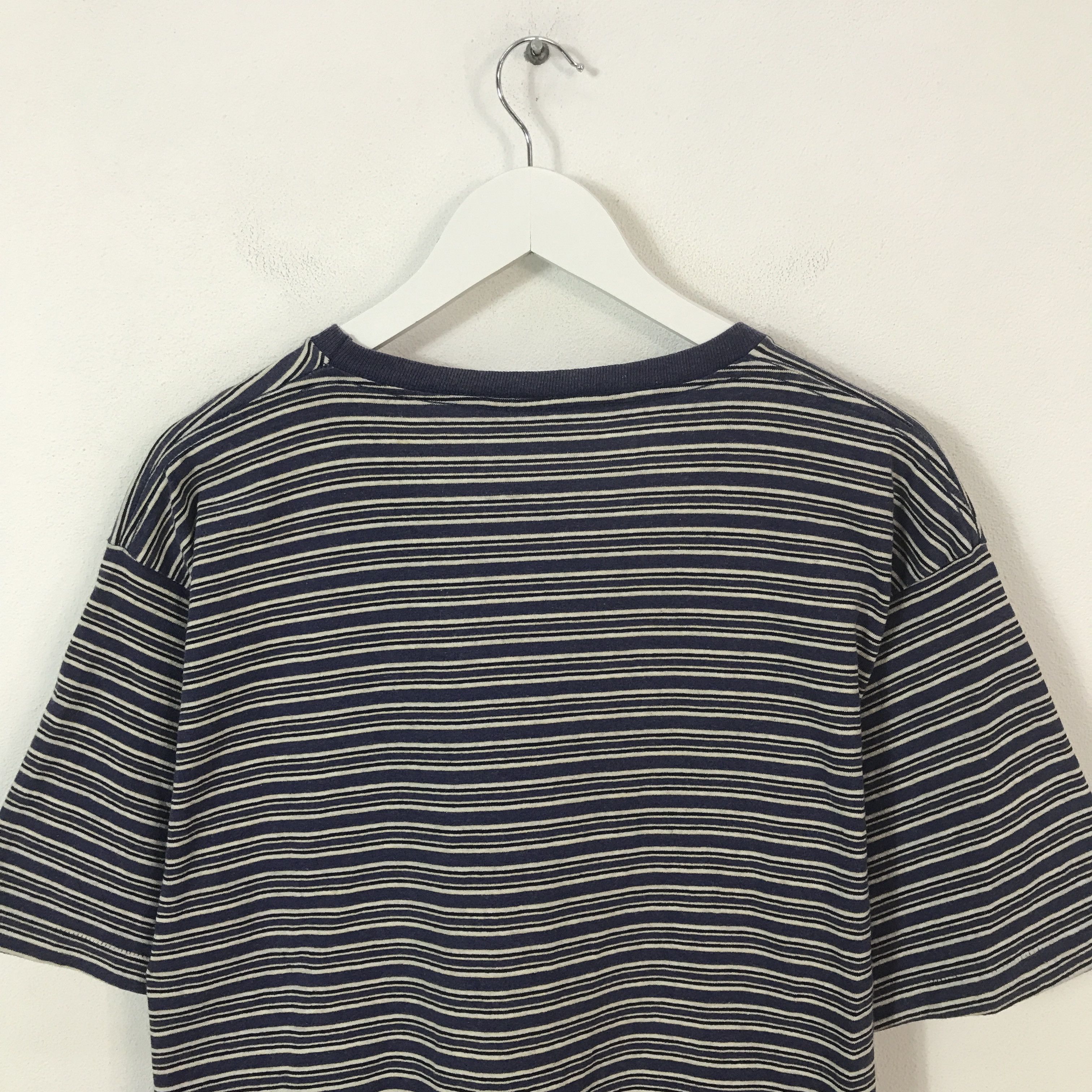 Vintage vintage bear striped t-shirt Size US L / EU 52-54 / 3 - 4 Thumbnail