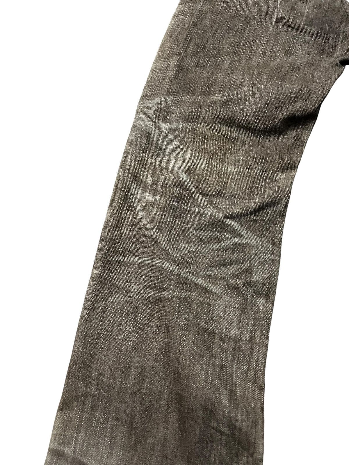 Kapital Vintage Edwin Brown 503 Clawmark Mud wash Jean Size US 31 - 11 Thumbnail