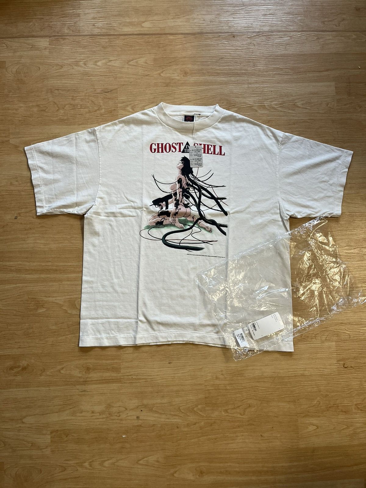Saint Michael SAINT Mxxxxxx - Ghost In The Shell Tee White | Grailed