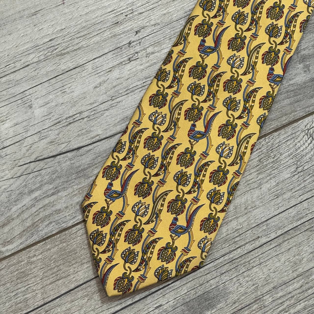 Salvatore Ferragamo Salvatore Feragamo Silk Tie Size ONE SIZE - 6 Thumbnail