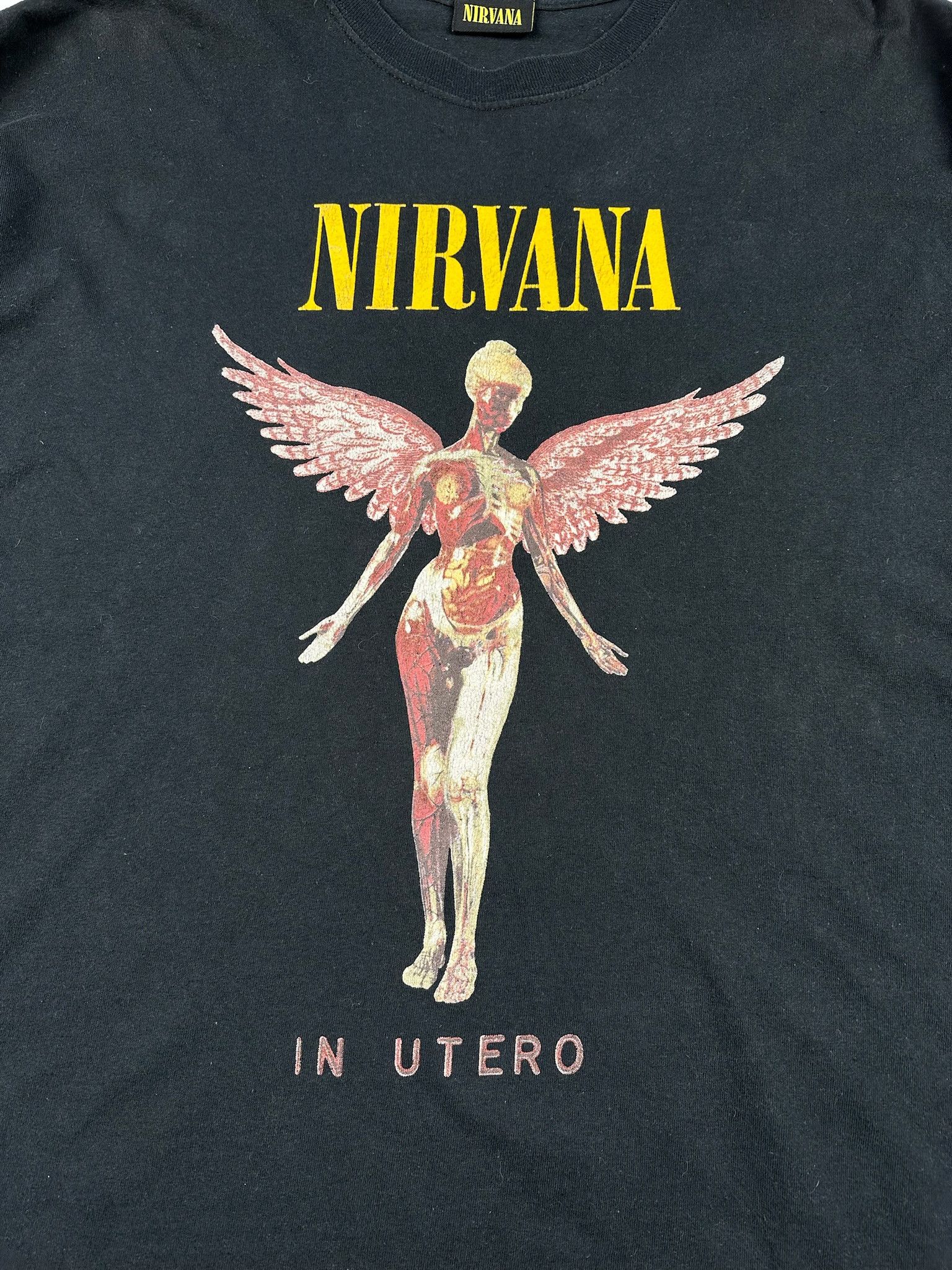 Band Tees Nirvana in utero Long Sleeve Tshirt Size US XXL / EU 58 / 5 - 7 Thumbnail
