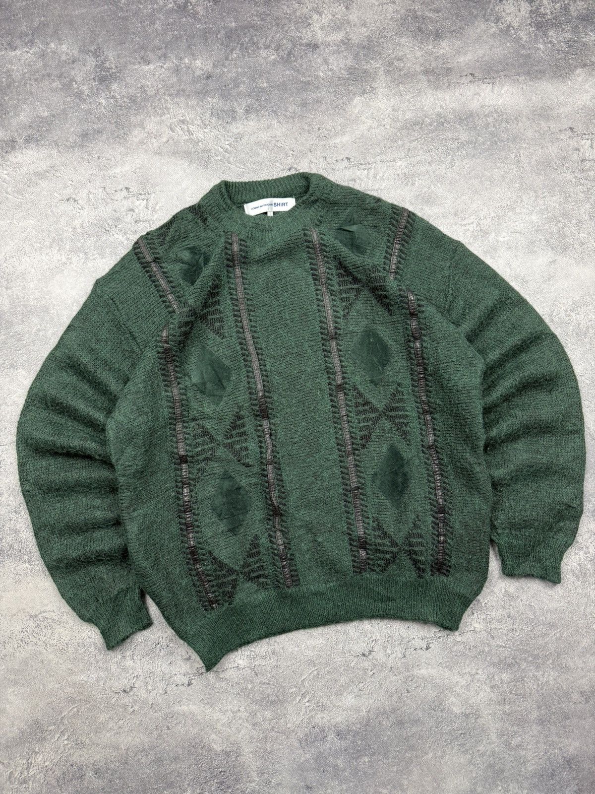 Comme des Garcons SHIRT Comme des Garçons SHIRT Sweater Knit Japanese Brand Size US L / EU 52-54 / 3 - 4 Thumbnail