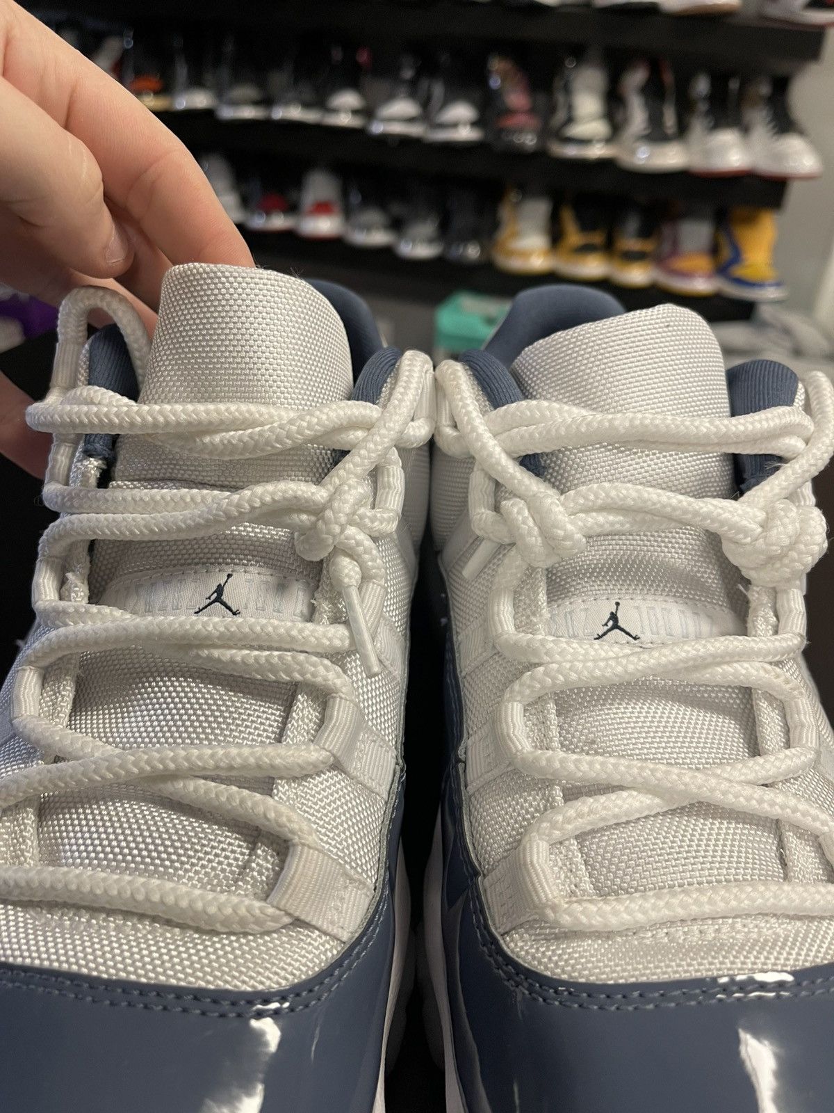 Jordan Brand Size 11.5 - Jordan 11 Low Diffused Blue Very Clean! Size US 11.5 / EU 44-45 - 6 Thumbnail