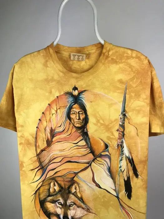 Band Tees The mountain T-shirt vintage Marle Buchfink 2000 Size US M / EU 48-50 / 2 - 4 Thumbnail