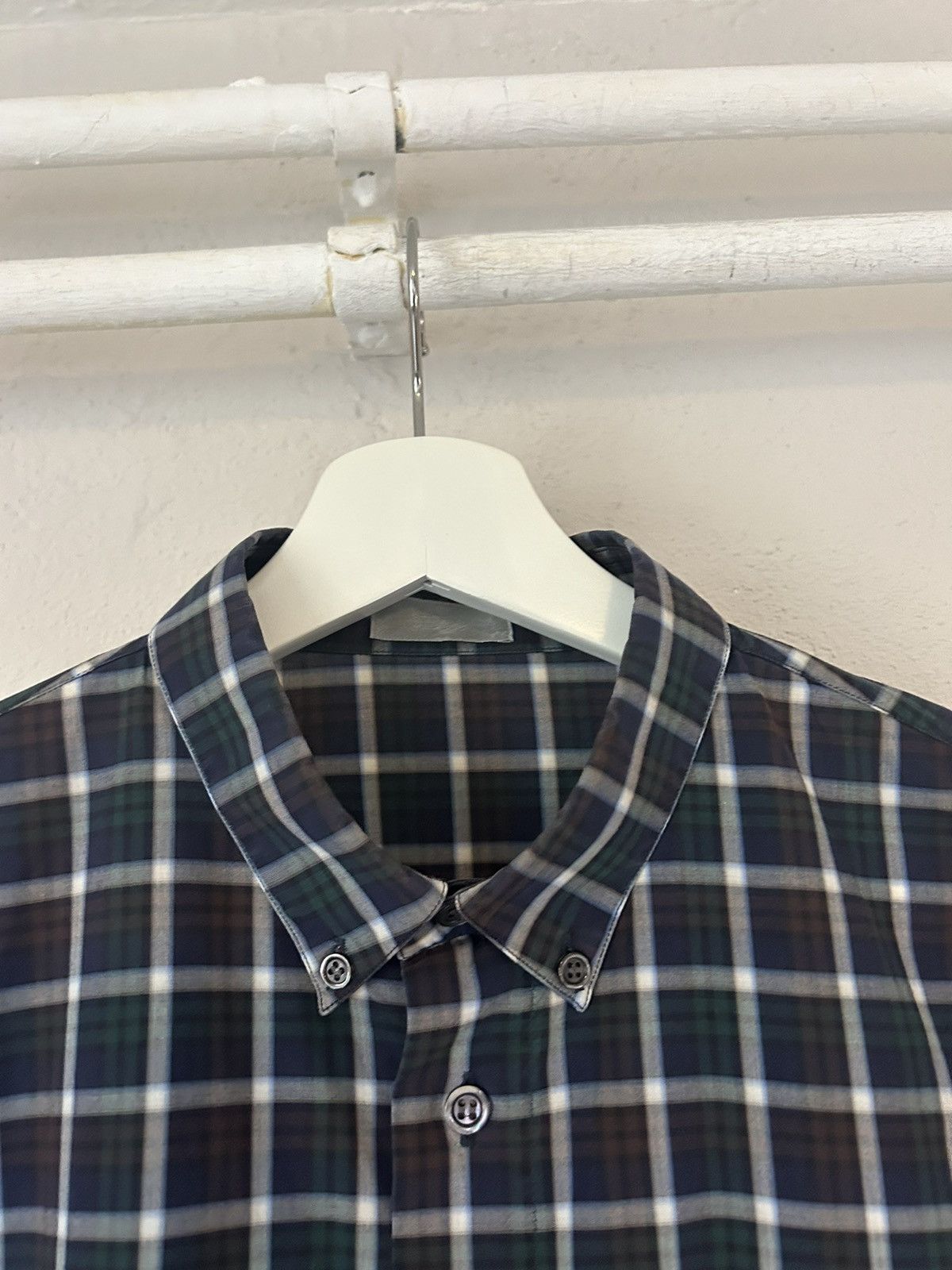 Dior Plaid Button-Up Shirt Size US M / EU 48-50 / 2 - 3 Thumbnail