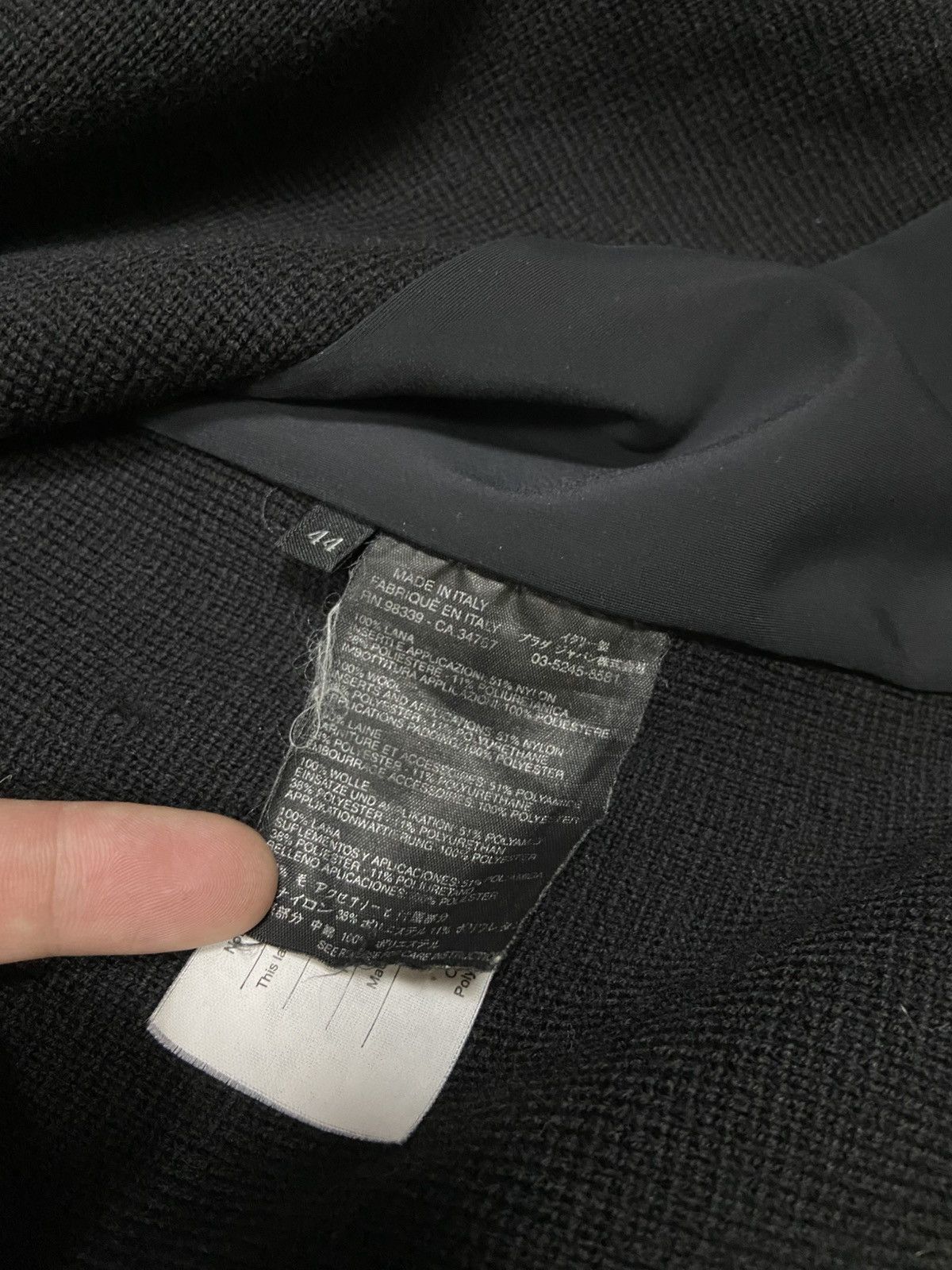 Prada Prada RARE nylon wool sweater zip Size M / US 6-8 / IT 42-44 - 10 Thumbnail