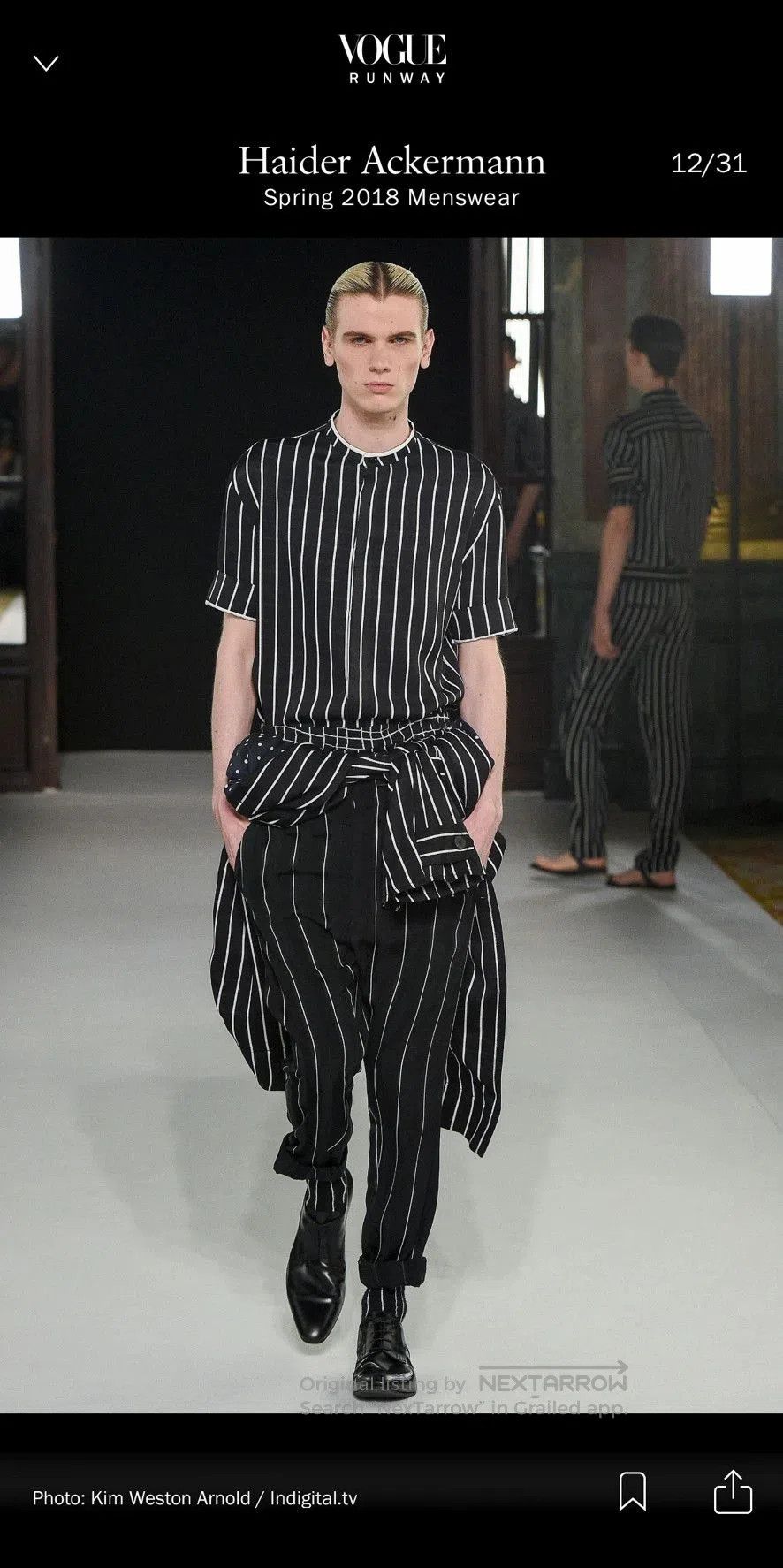 Haider Ackermann Haider Ackermann 2018 SS Mens Short Sleeve. Size US XS / EU 42 / 0 - 2 Thumbnail