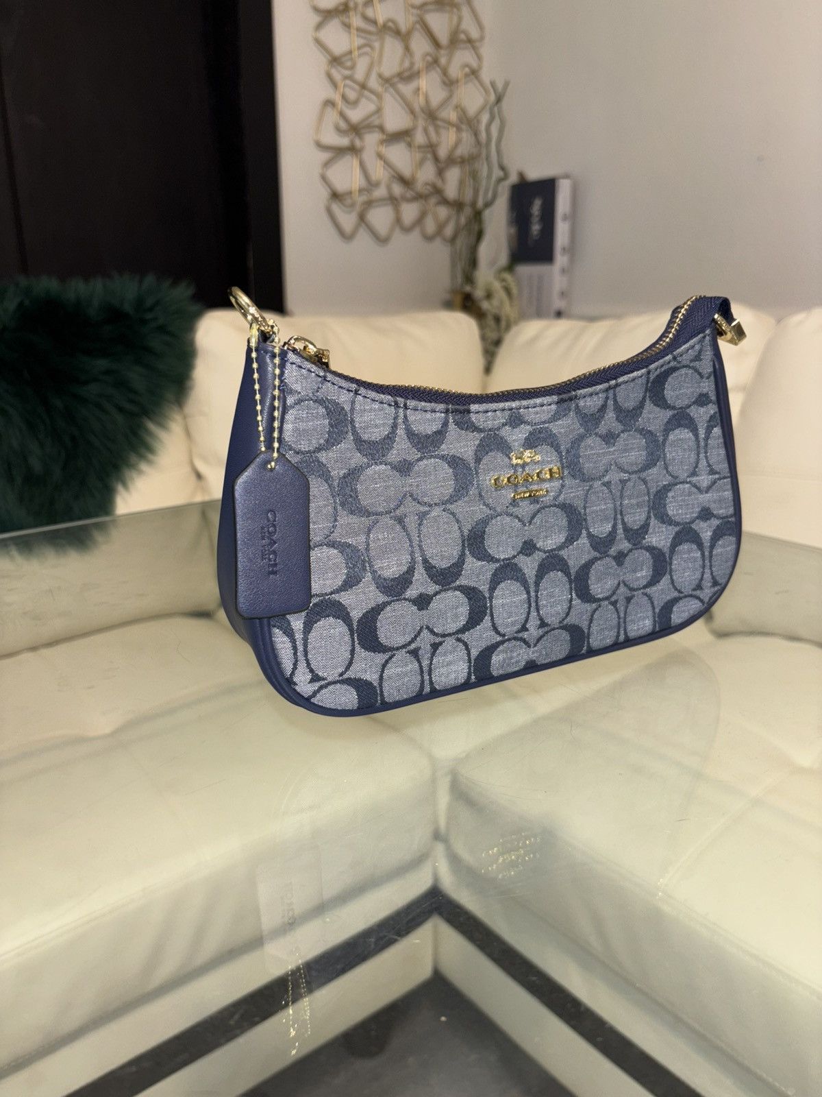 Coach Denim Coach Handbag Size ONE SIZE - 3 Thumbnail