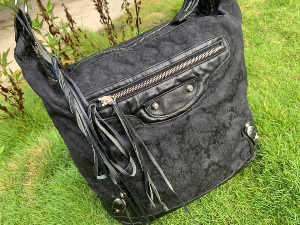 Balenciaga Authentic Balenciaga Chevre Damask Day Classic Hobo Bag Size ONE SIZE - 11 Thumbnail