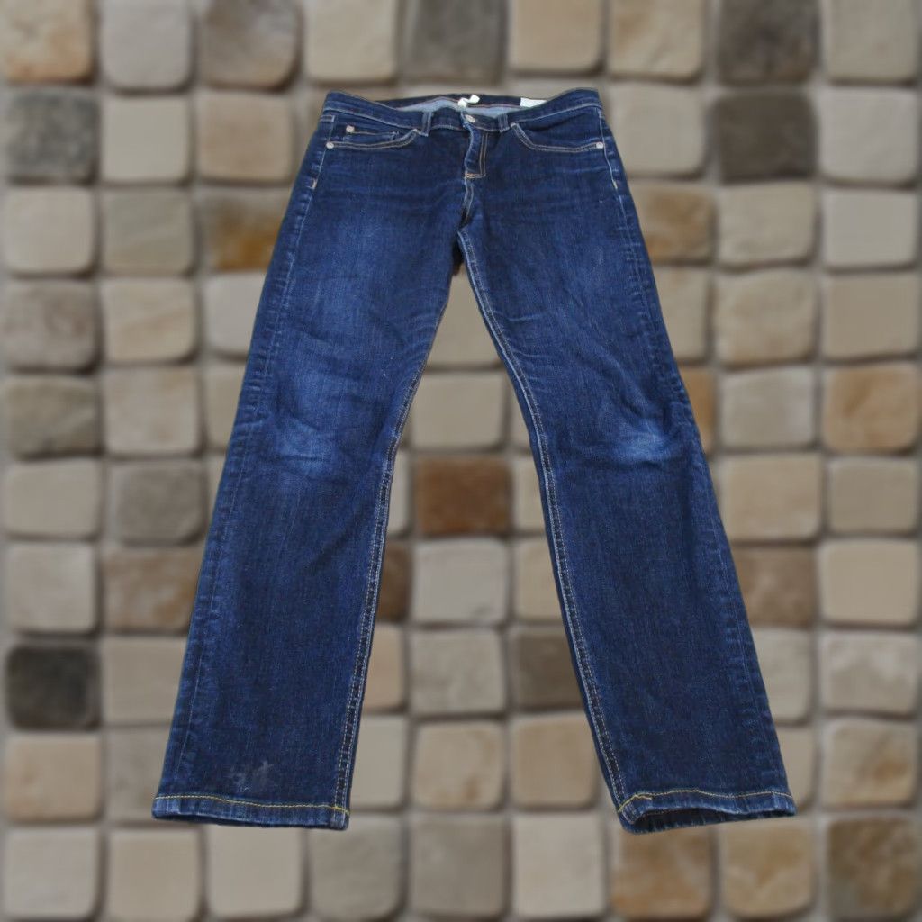Rag & Bone VINTAGE rag & bone Jeans Womens 29 Skinny Dark Wash Denim Blue 2010s Girls Size 29" - 1 Thumbnail