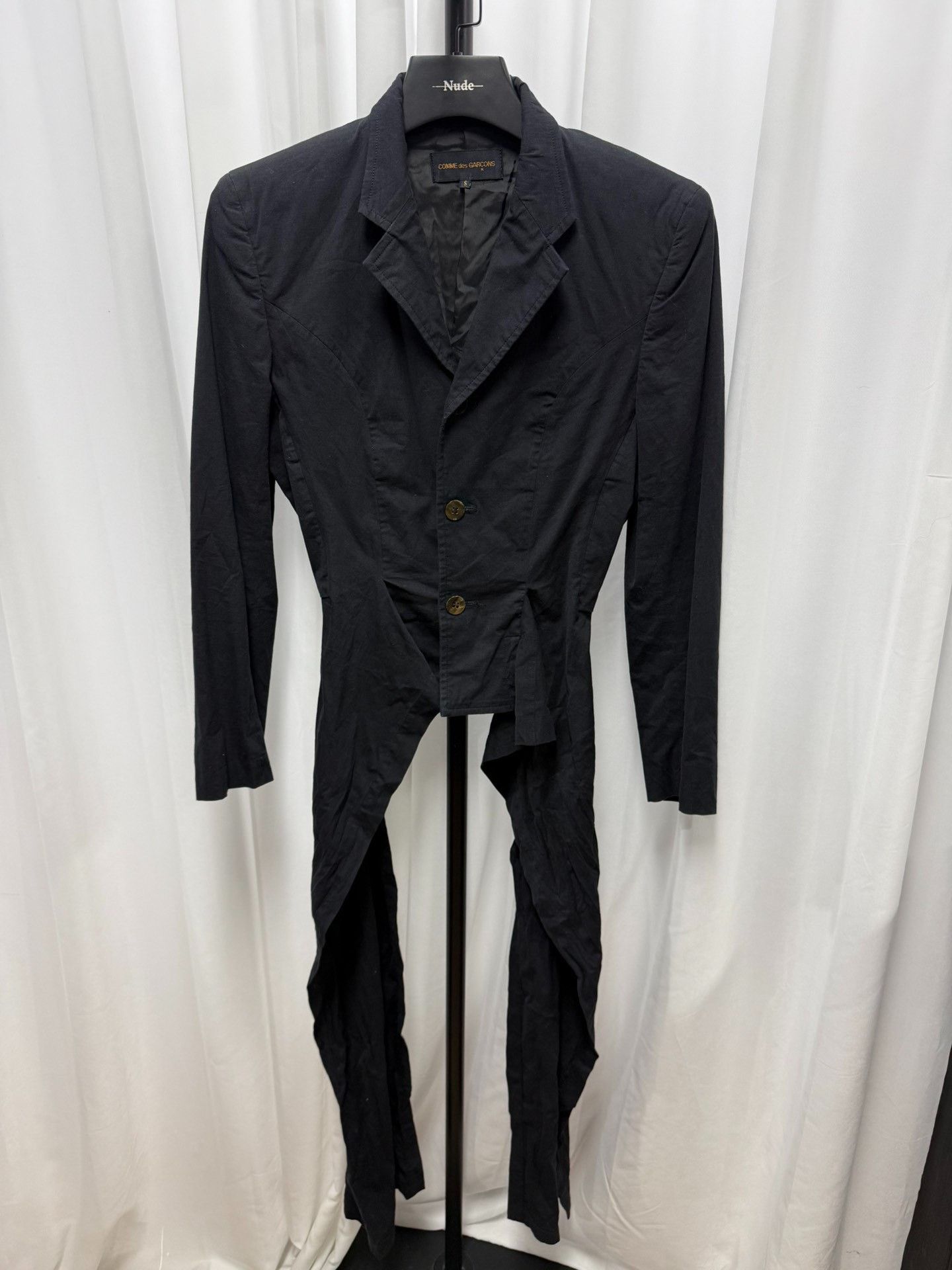 Comme des Garcons Comme des Garçons 90s Strap Blazer Size US S / EU 44-46 / 1 - 1 Thumbnail