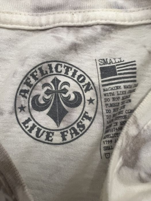 Vintage Vintage affliction chief skull tee | Grailed