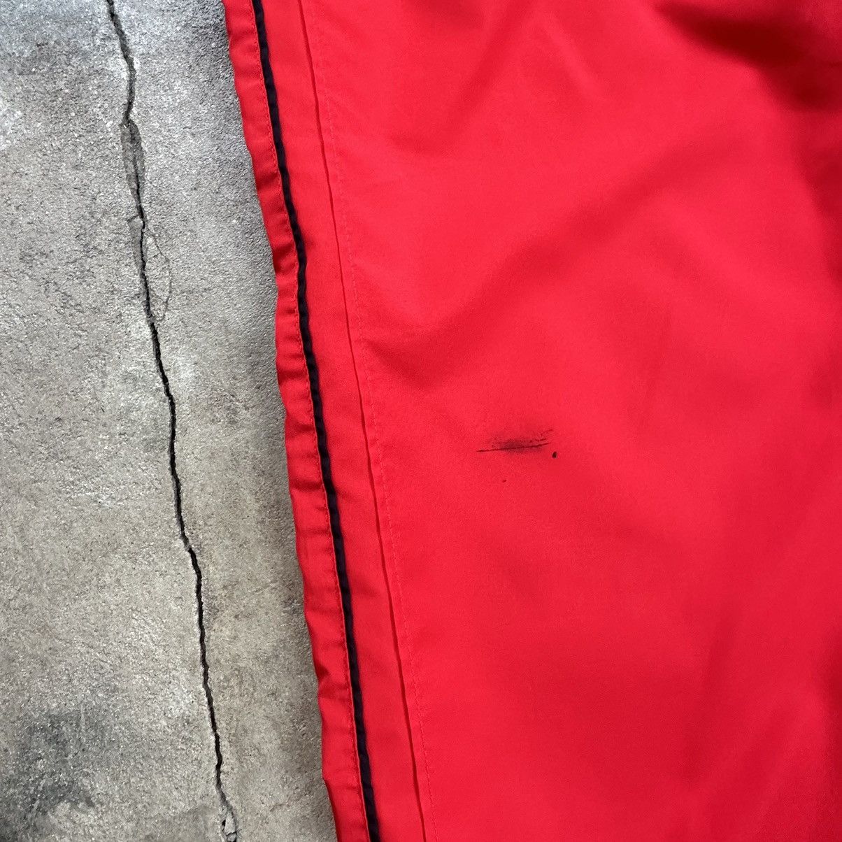 Japanese Brand × Vintage Crazy Vintage Y2K/2000s Baggy Striped Skater Track Pants! Size US 31 - 4 Thumbnail