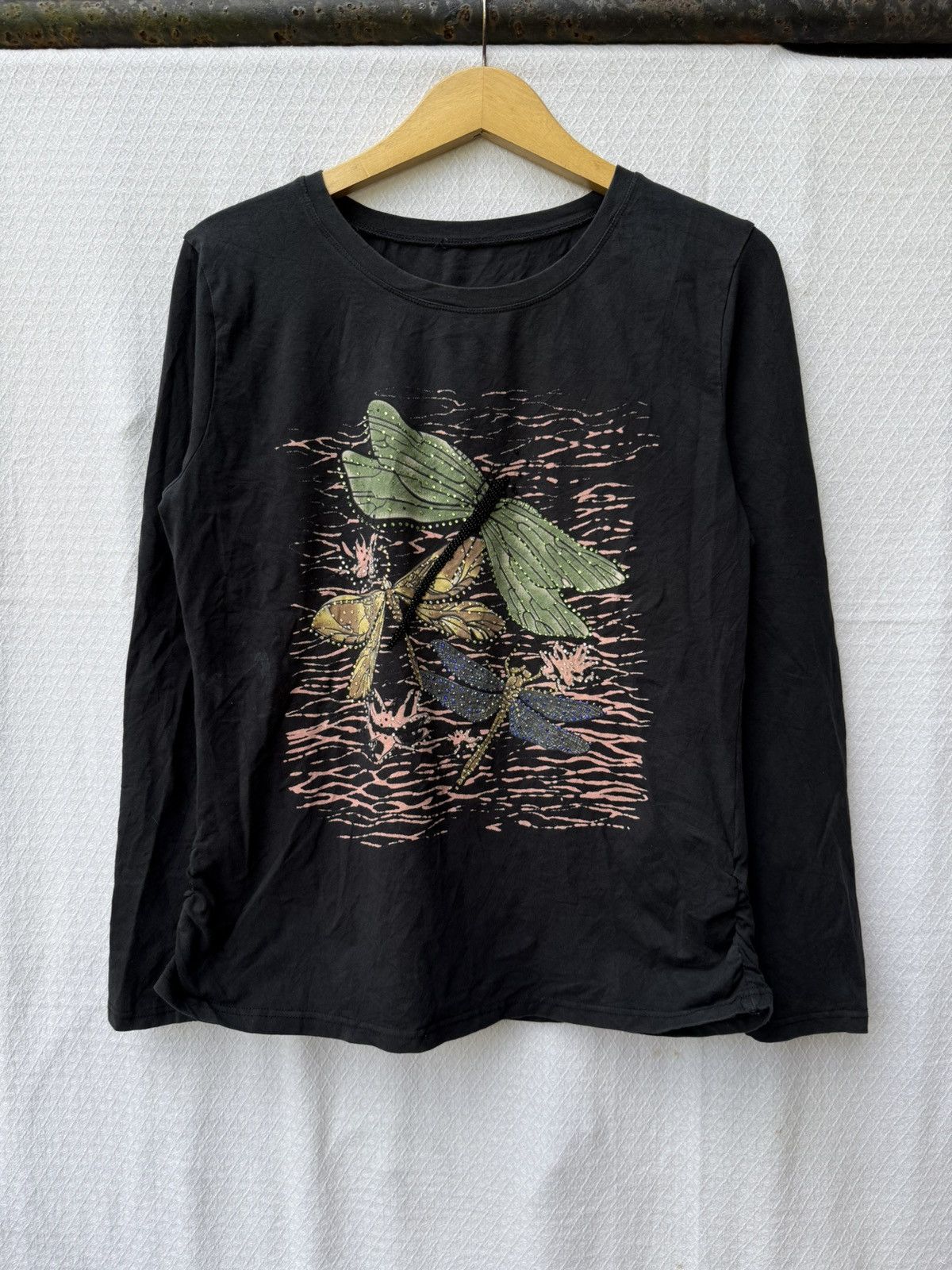 Hysteric Glamour Japanese Style Butterfly Longsleeve Size US M / EU 48-50 / 2 - 1 Thumbnail