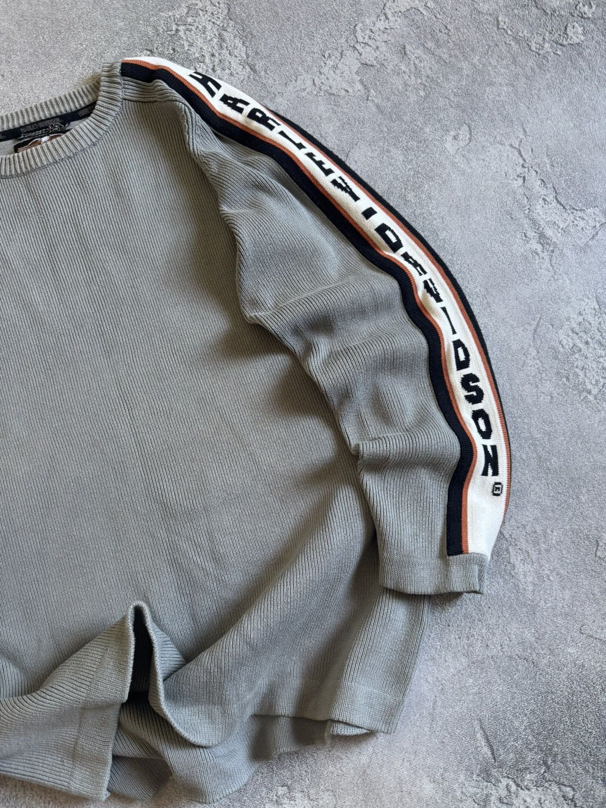 Harley Davidson Harley Davidson vintage knitwear sweater pullover jumper Size US XL / EU 56 / 4 - 4 Thumbnail