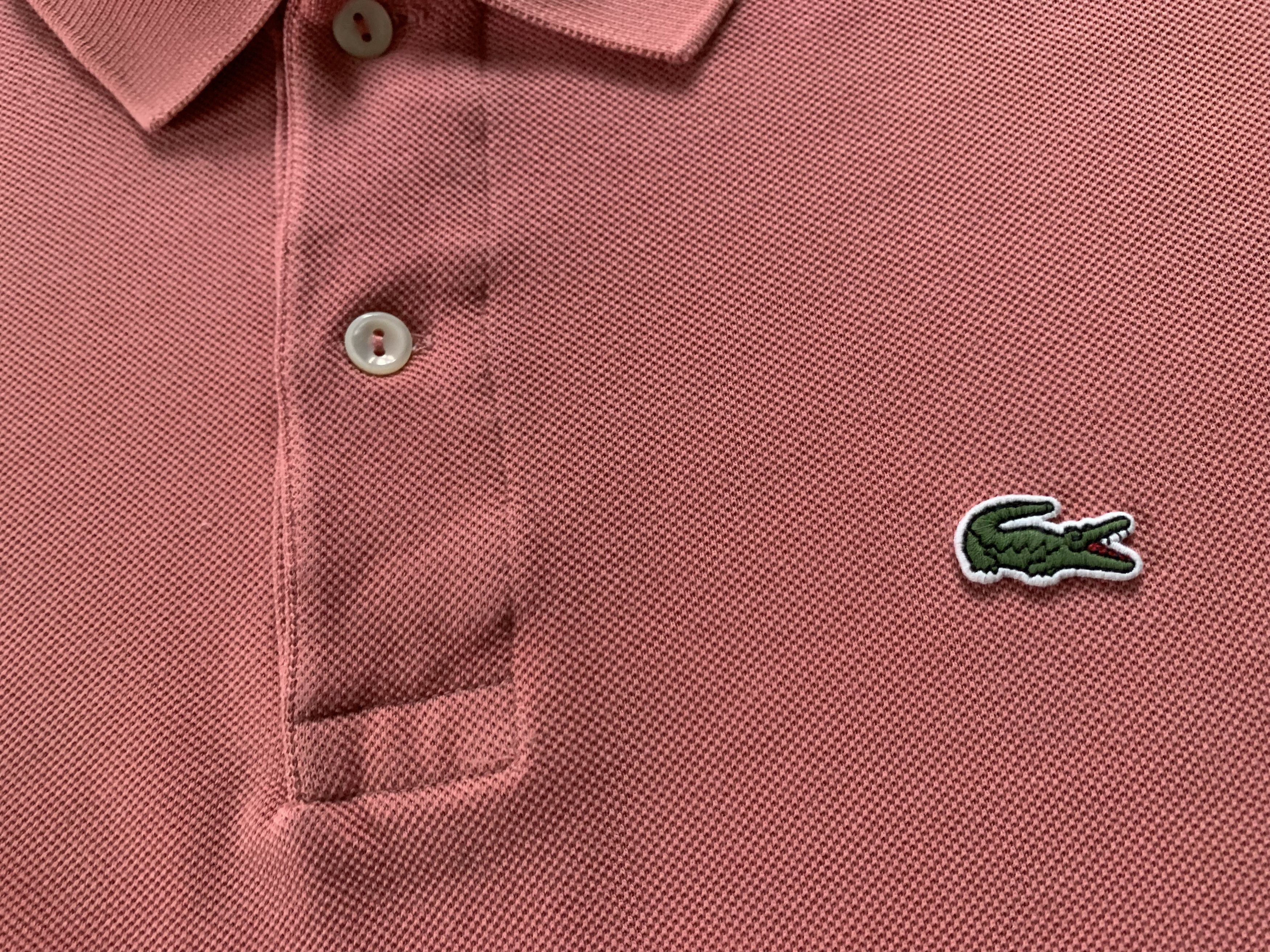 Lacoste Lacoste Regular Fit Coral Polo T Shirt Size US XL / EU 56 / 4 - 5 Thumbnail