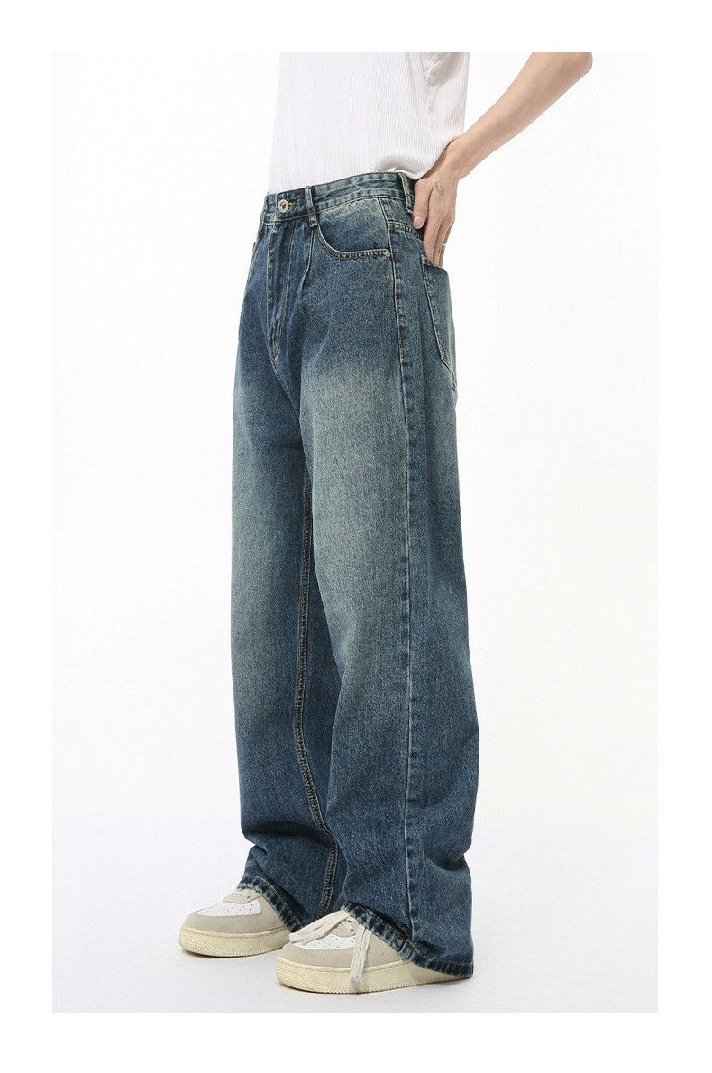 Japanese Brand × Vintage American retro straight wide-leg loose high street jeans Size US 32 / EU 48 - 5 Thumbnail